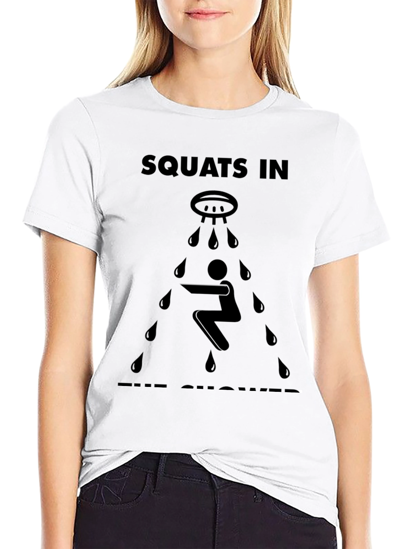 Squats in the Shower Graphic Tee