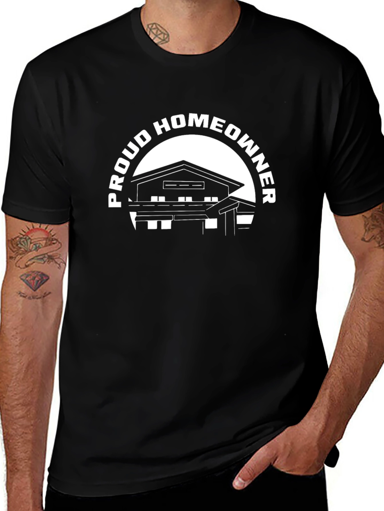 Proud Homeowner Graphic T-Shirt