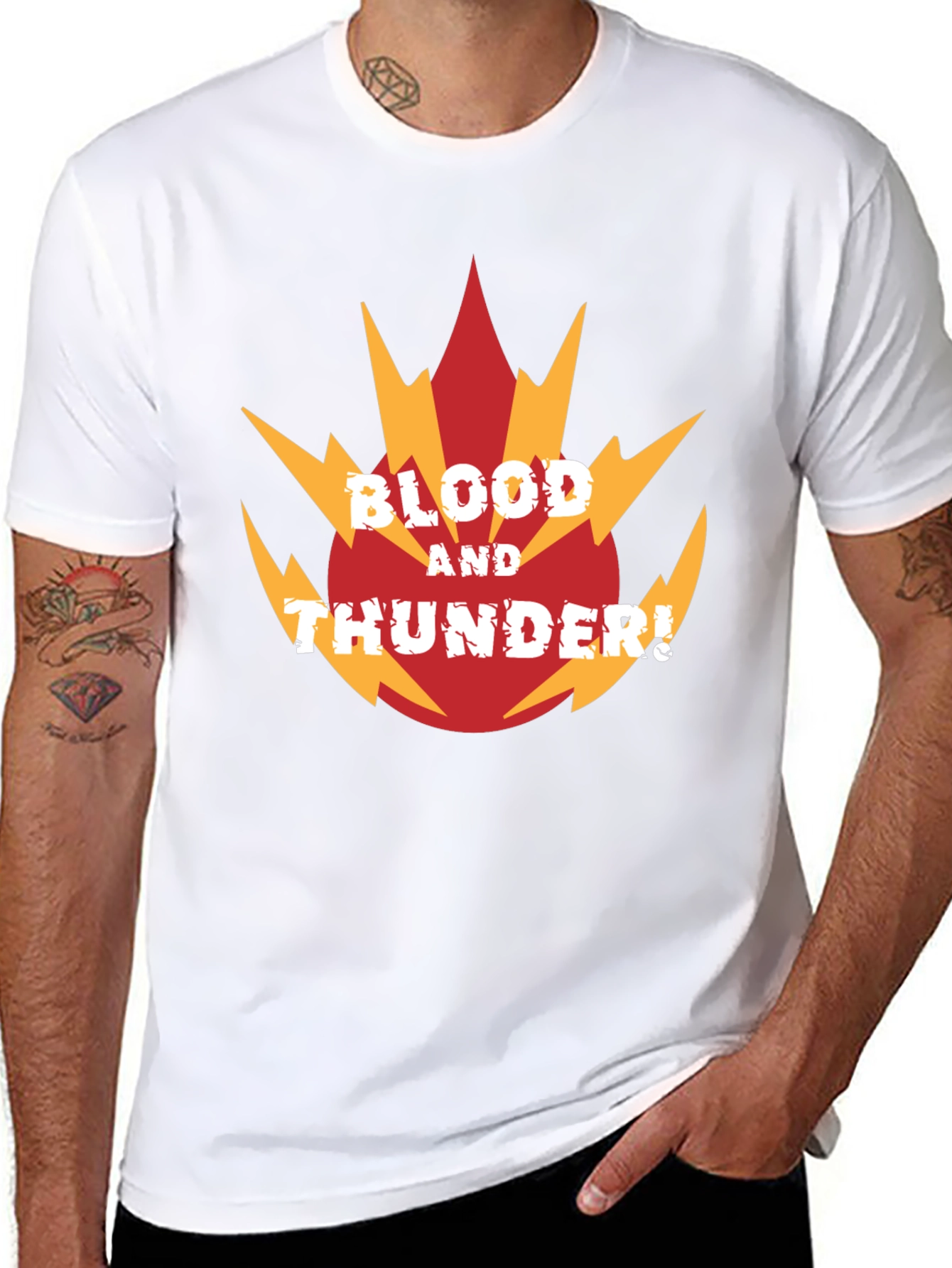 Blood and Thunder Graphic T-Shirt