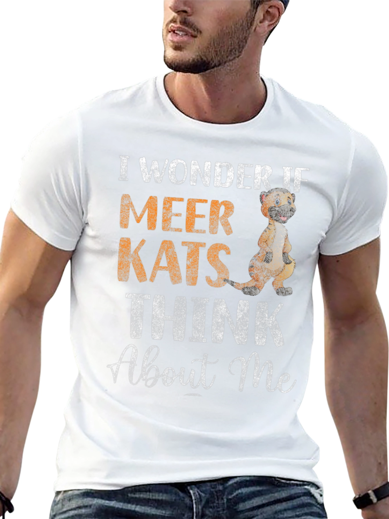 Meerkat Graphic T-Shirt Funny Animal Lover Tee