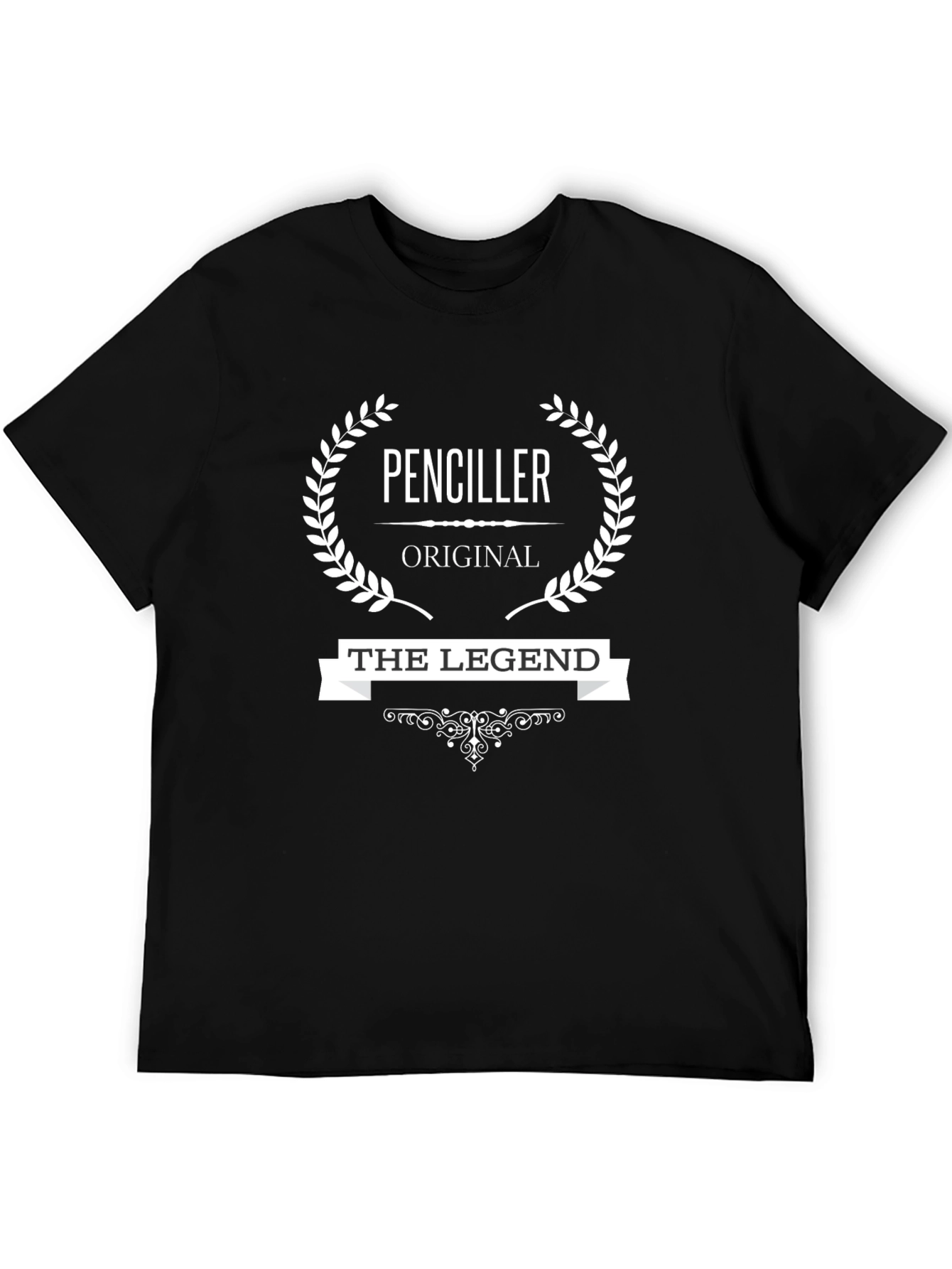 Penciller The Legend Graphic Tee - Black