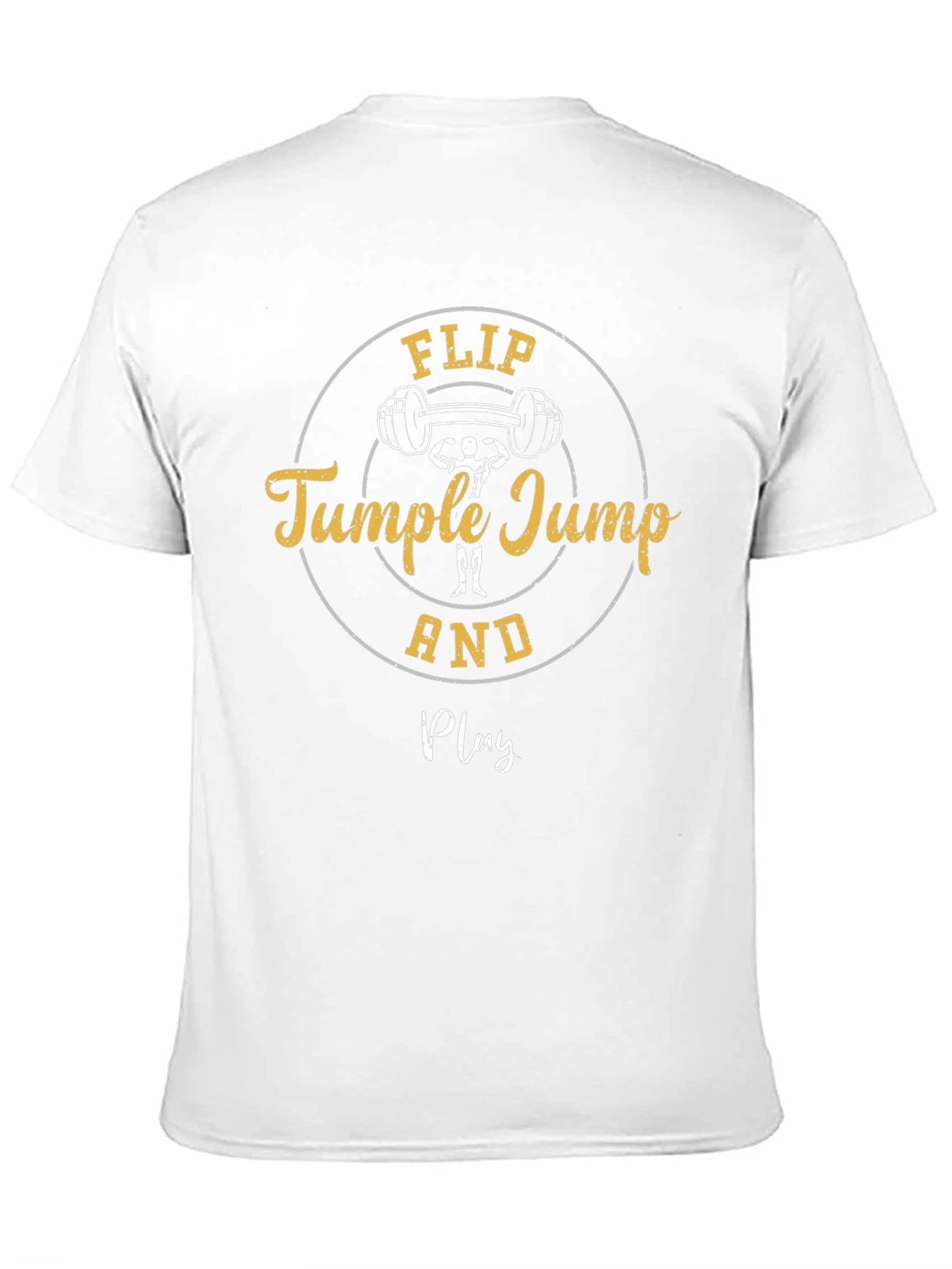 Flip Tumble Jump and Play Graphic Tee