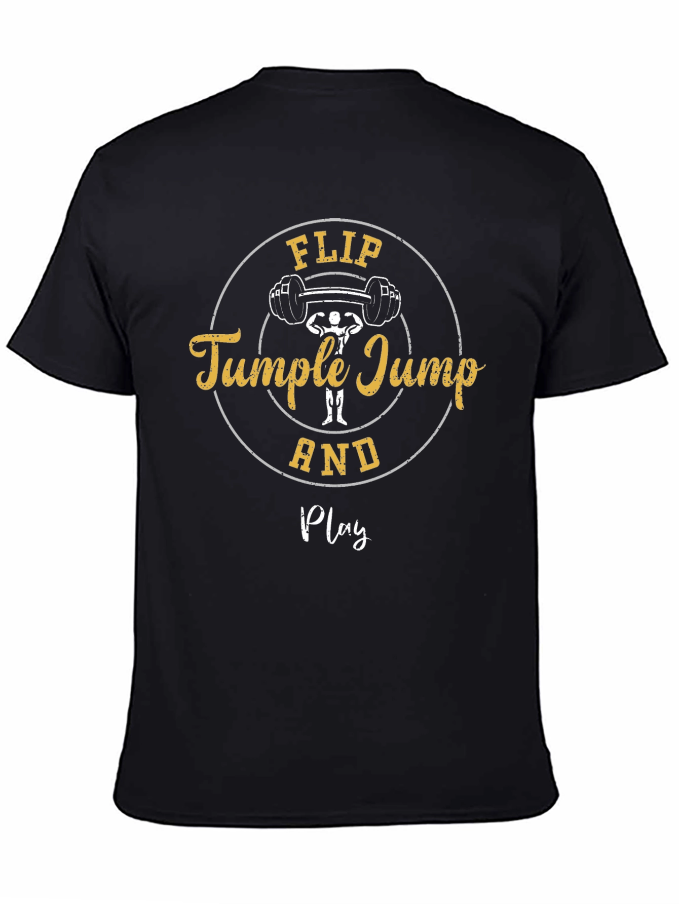 Flip Tumble Jump and Play Graphic Tee