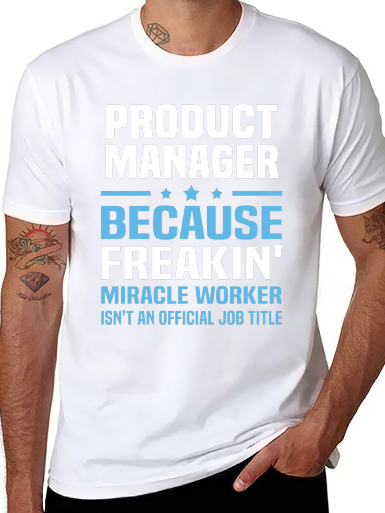 Product Manager Funny Job Title T-Shirt