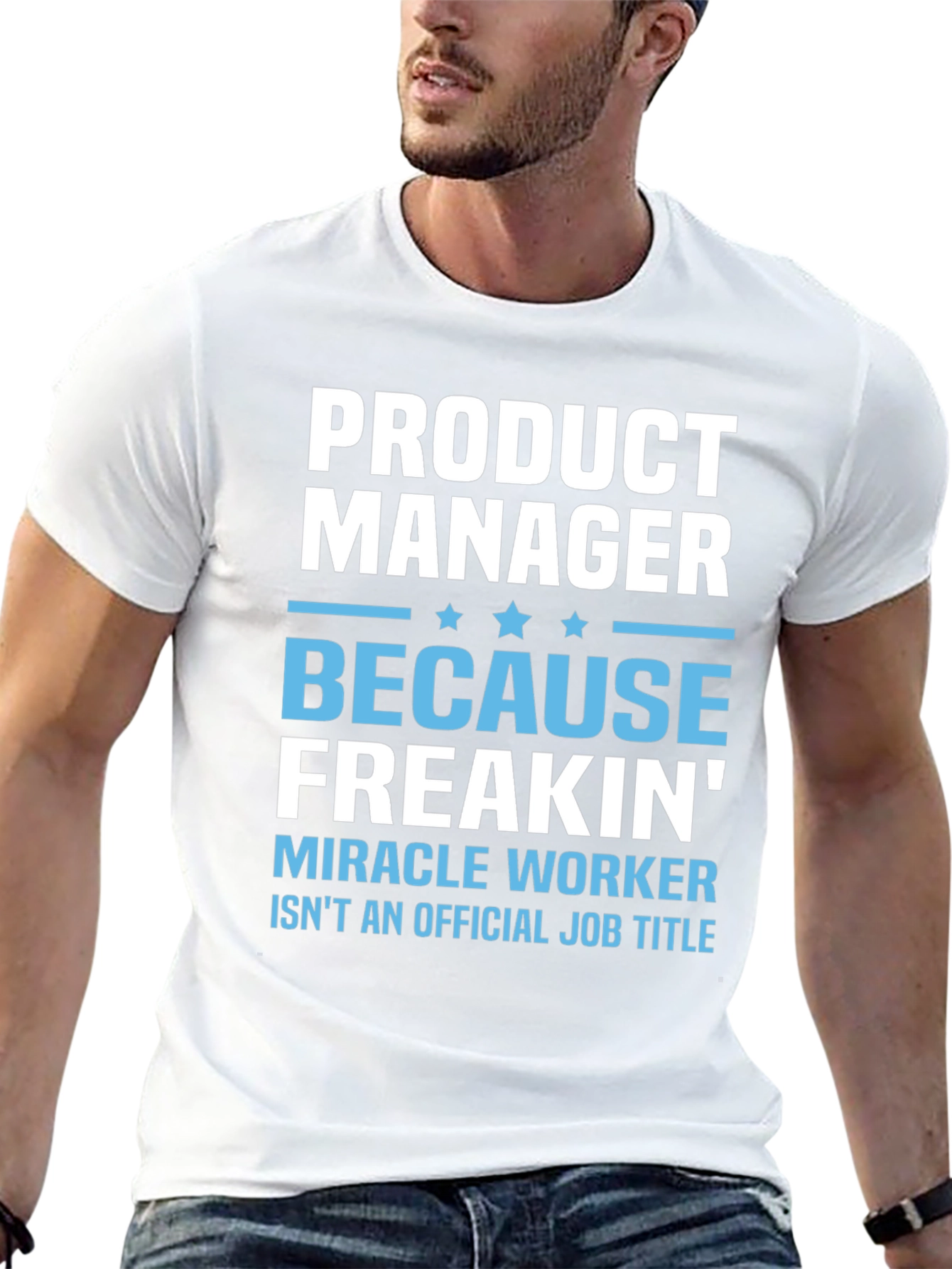 Product Manager Funny Job Title T-Shirt