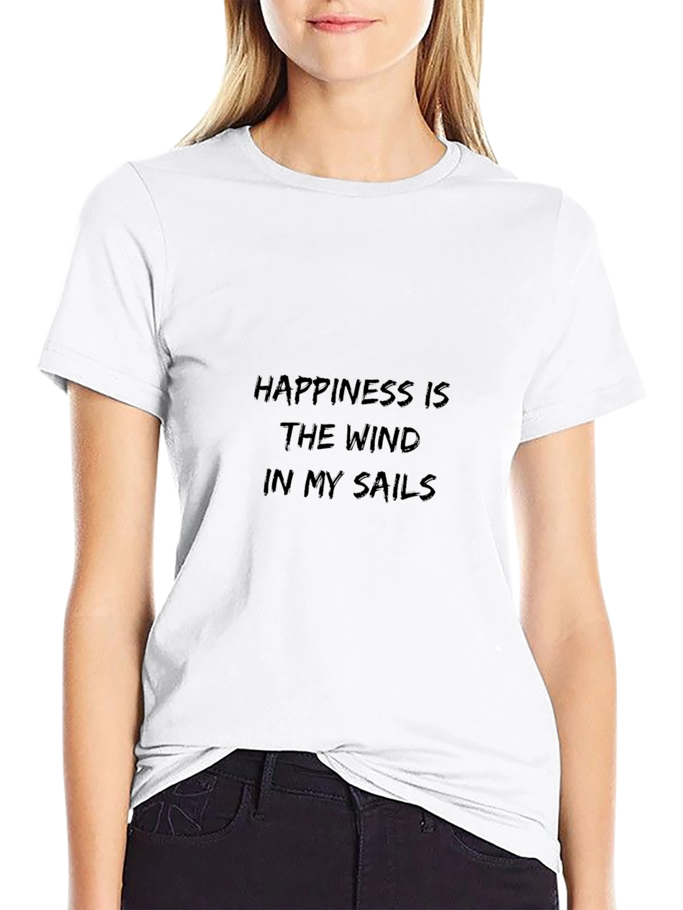 Happiness Is The Wind In My Sails Graphic T-Shirt