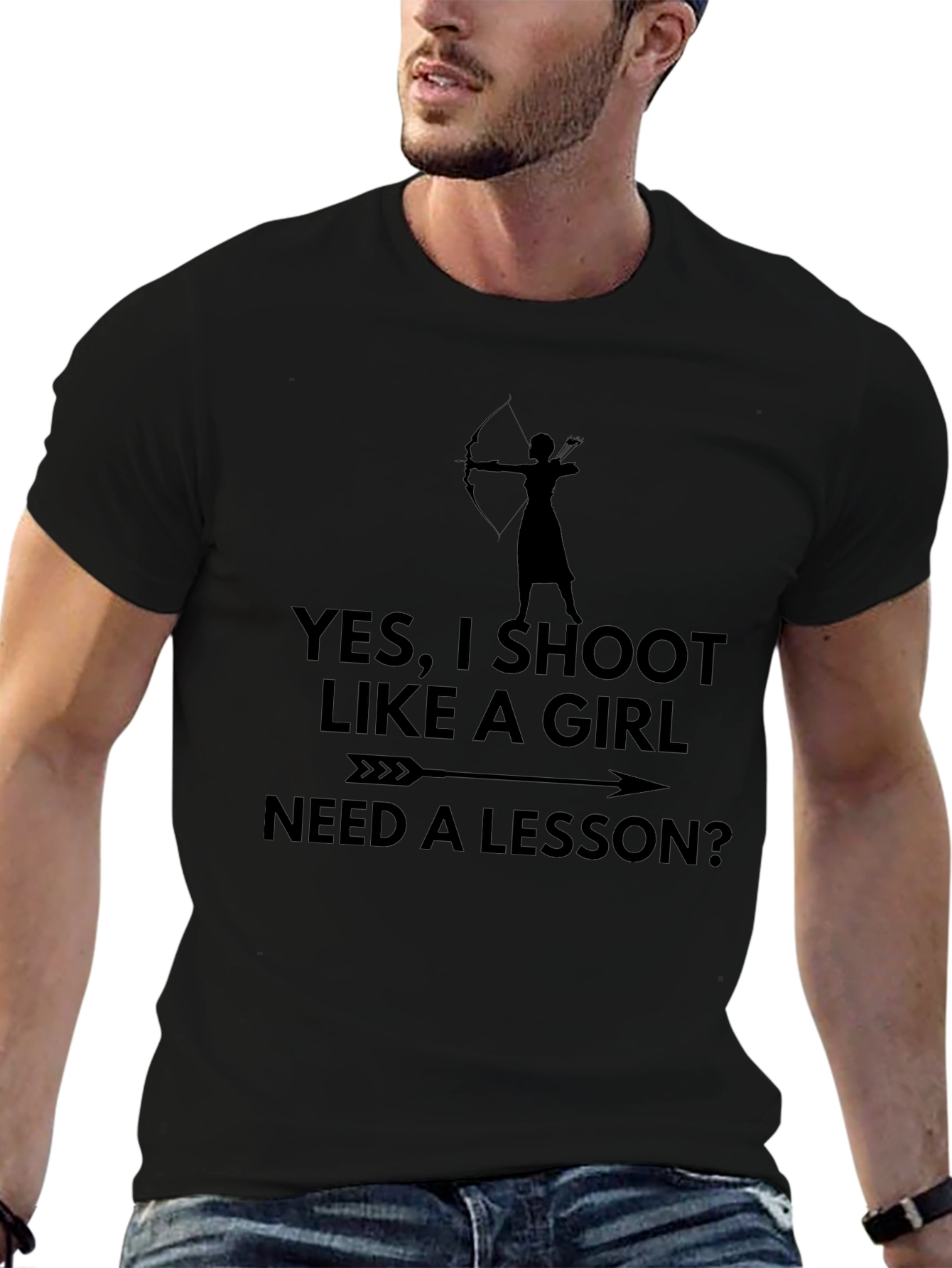 Yes I Shoot Like A Girl T-Shirt