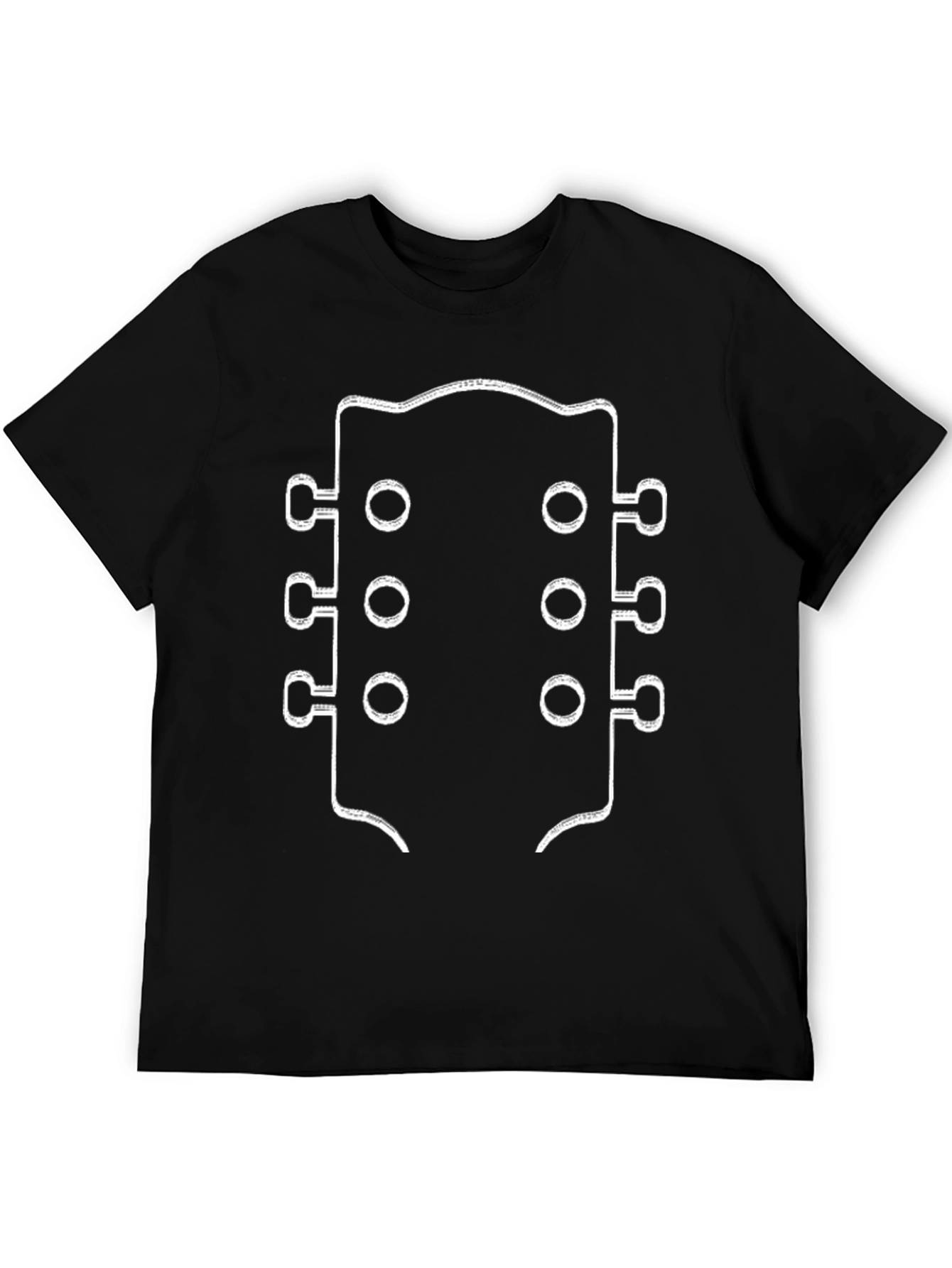 Guitar Headstock Graphic T-Shirt