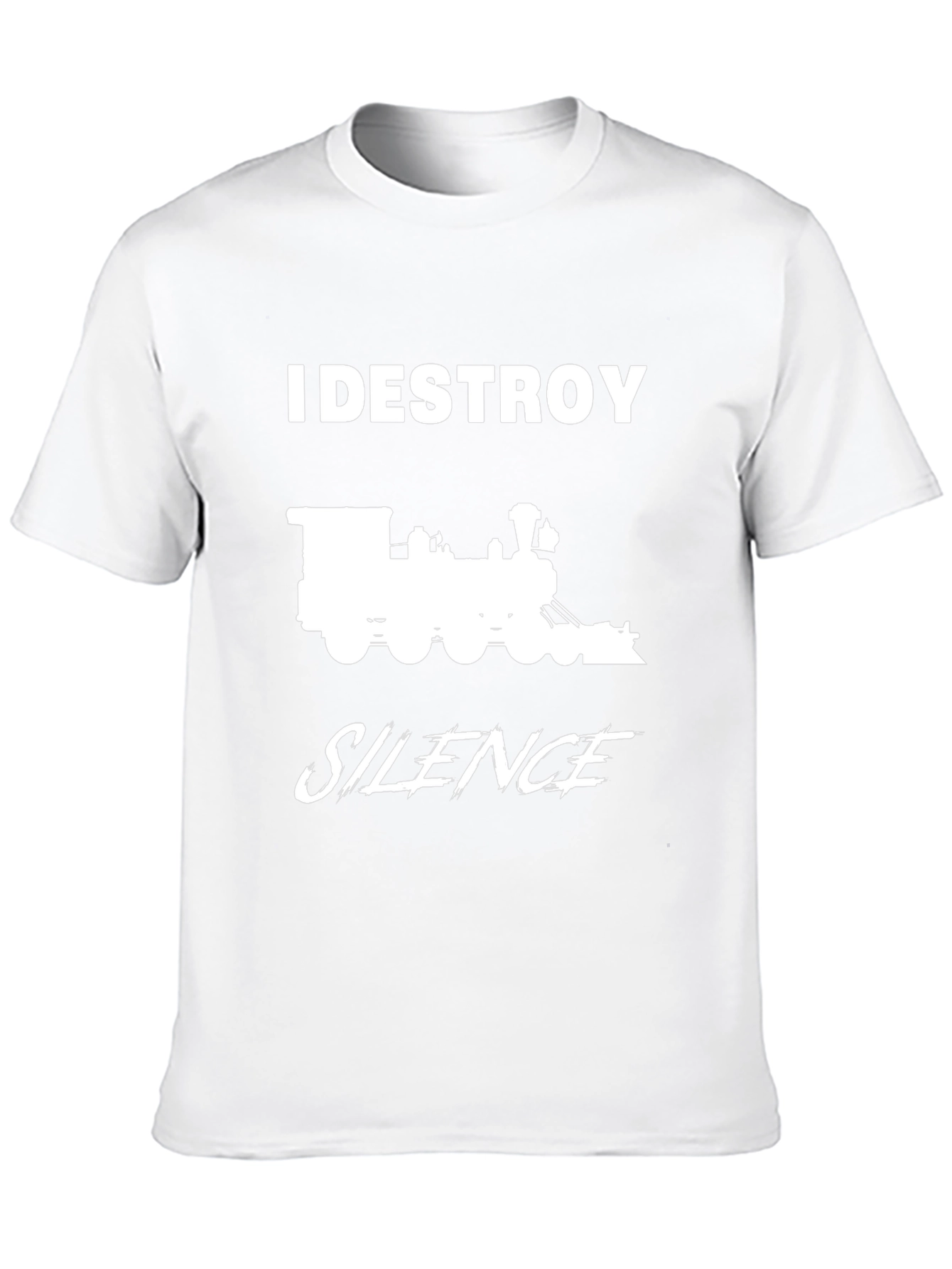 I Destroy Silence Train T-Shirt
