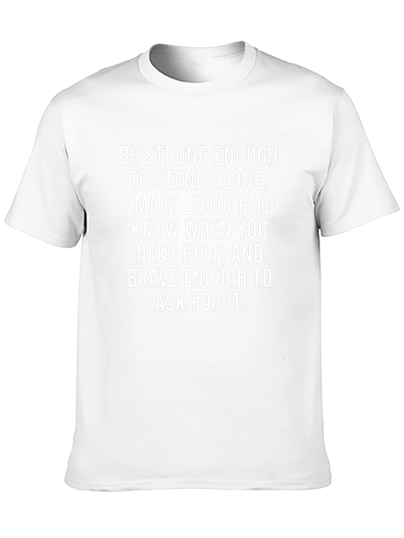 Motivational Quote Black T-Shirt