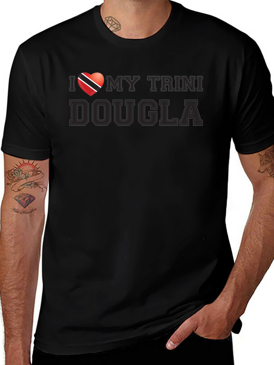 I Love My Trini Doula Black T-Shirt