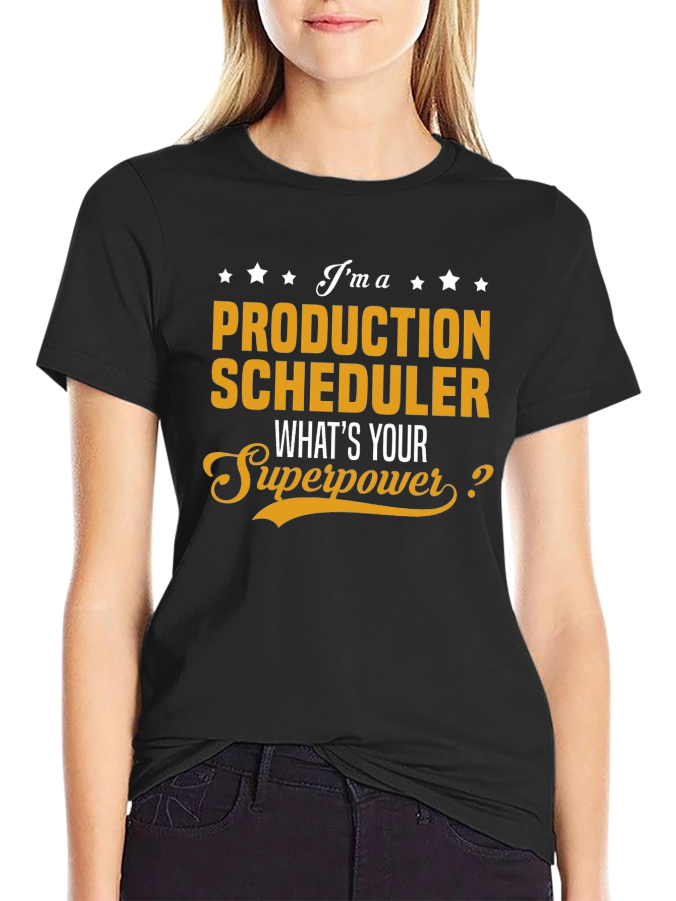 Production Scheduler Superpower T-Shirt