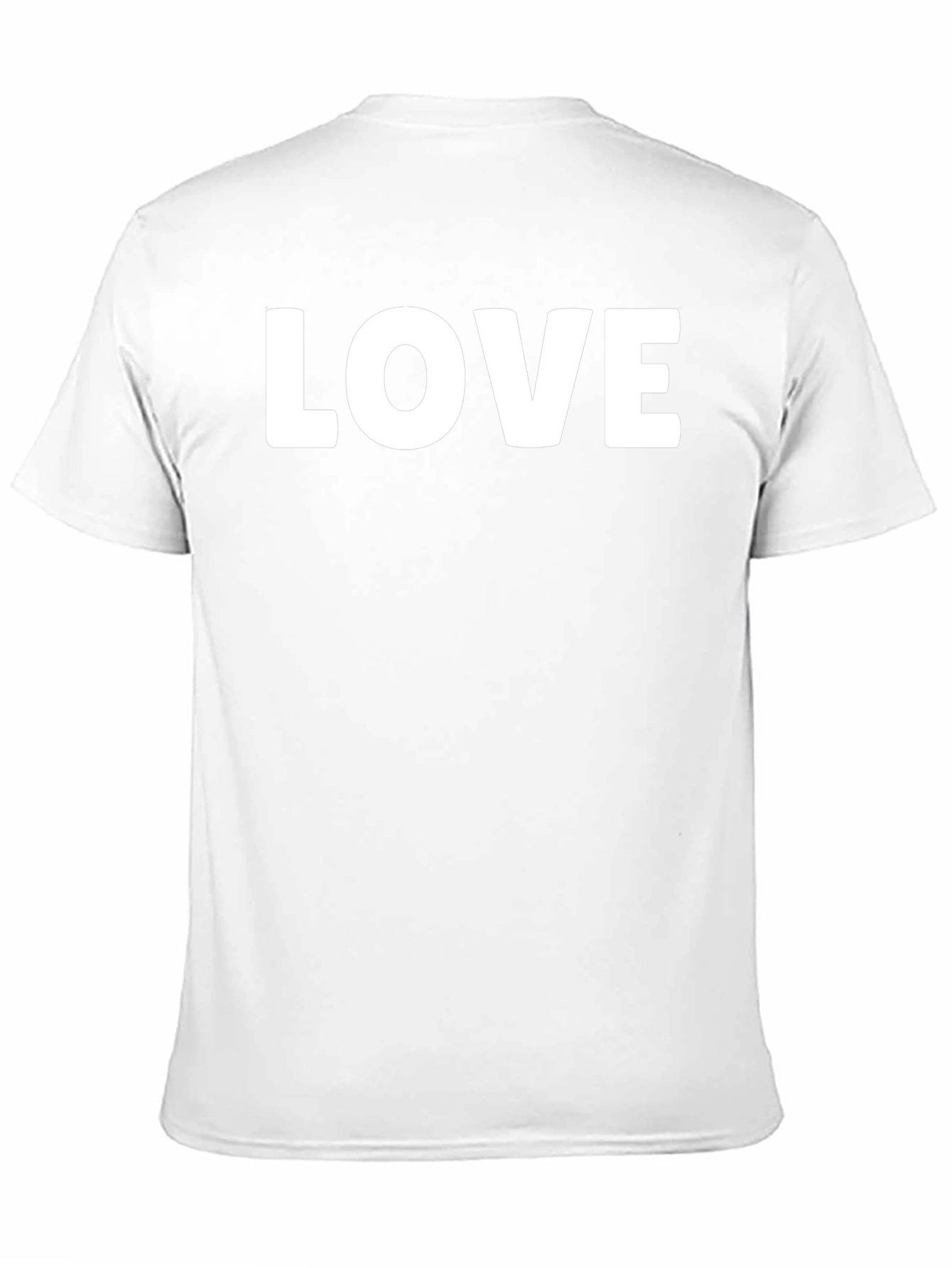 Love T-Shirt - Black Crew Neck Tee