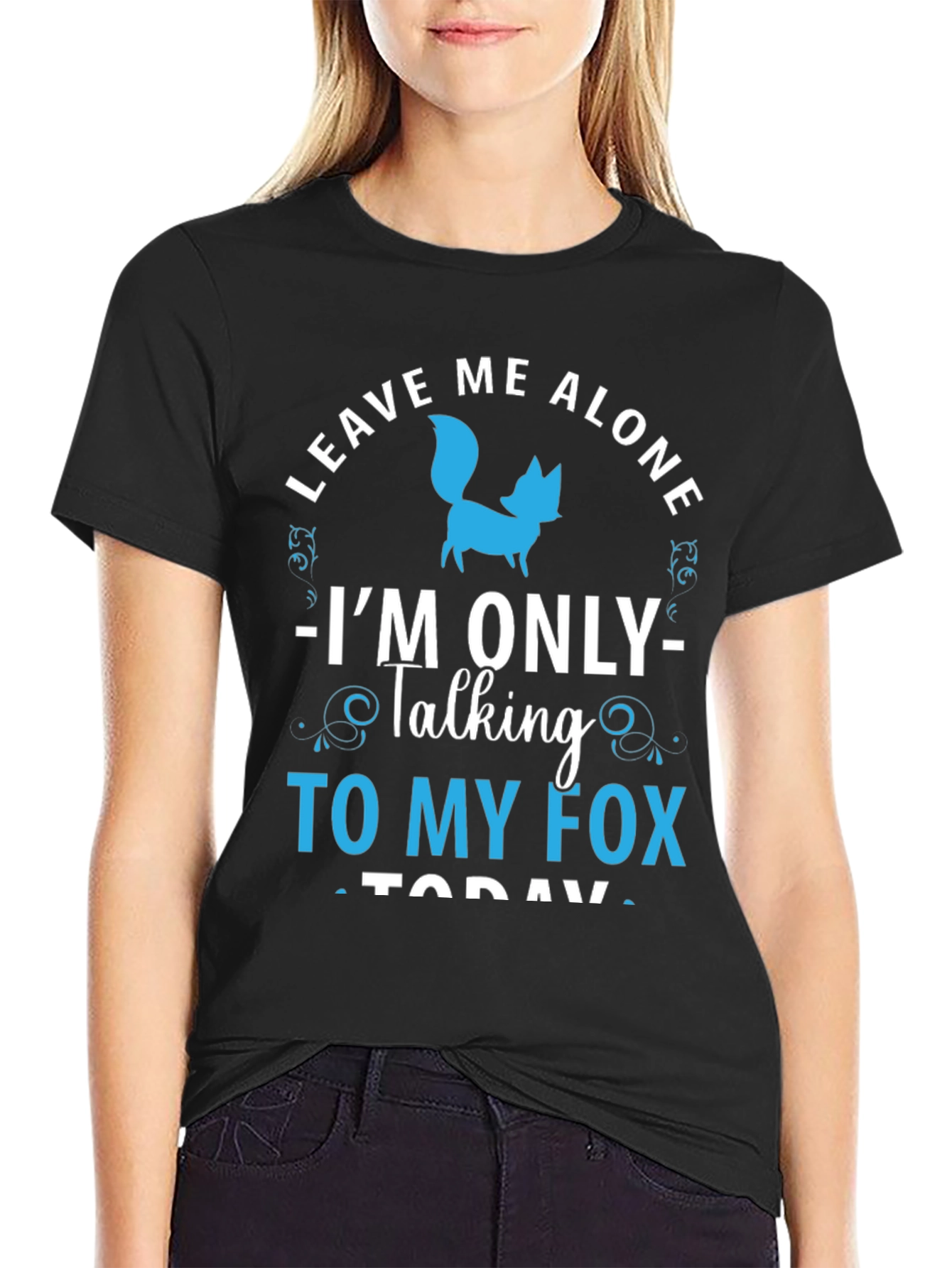 Leave Me Alone Fox T-Shirt - Animal Lover Tee