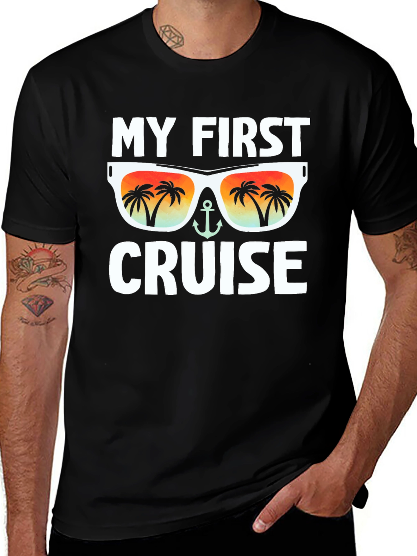 My First Cruise Graphic T-Shirt - Island Vacation Tee