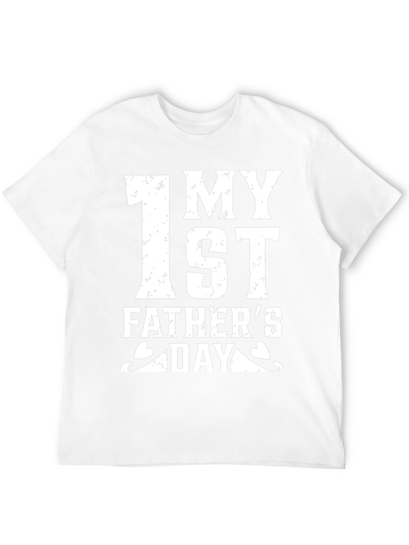 First Fathers Day Black T-Shirt