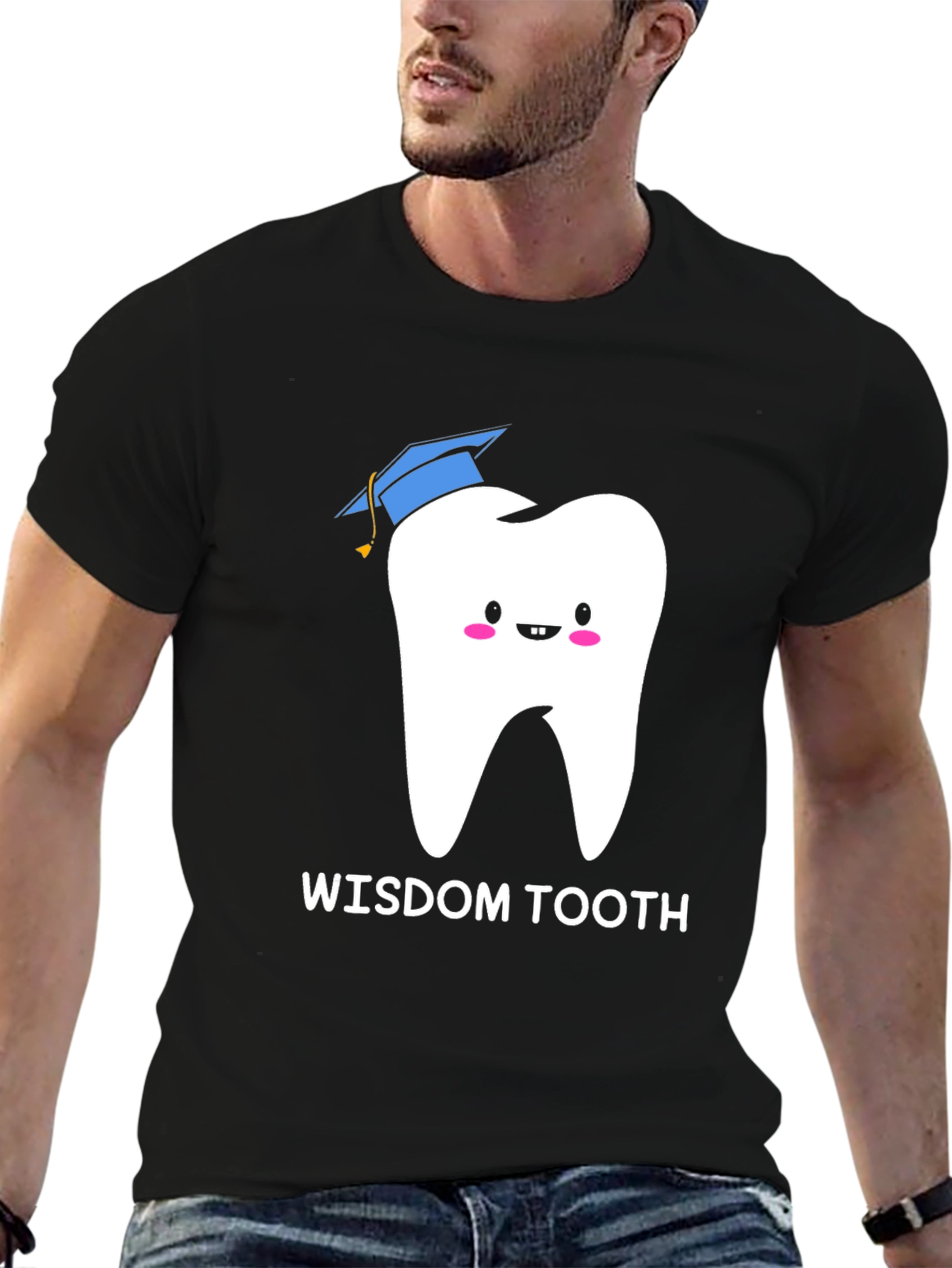 Wisdom Tooth Graduation T-Shirt Funny Dentist Tee