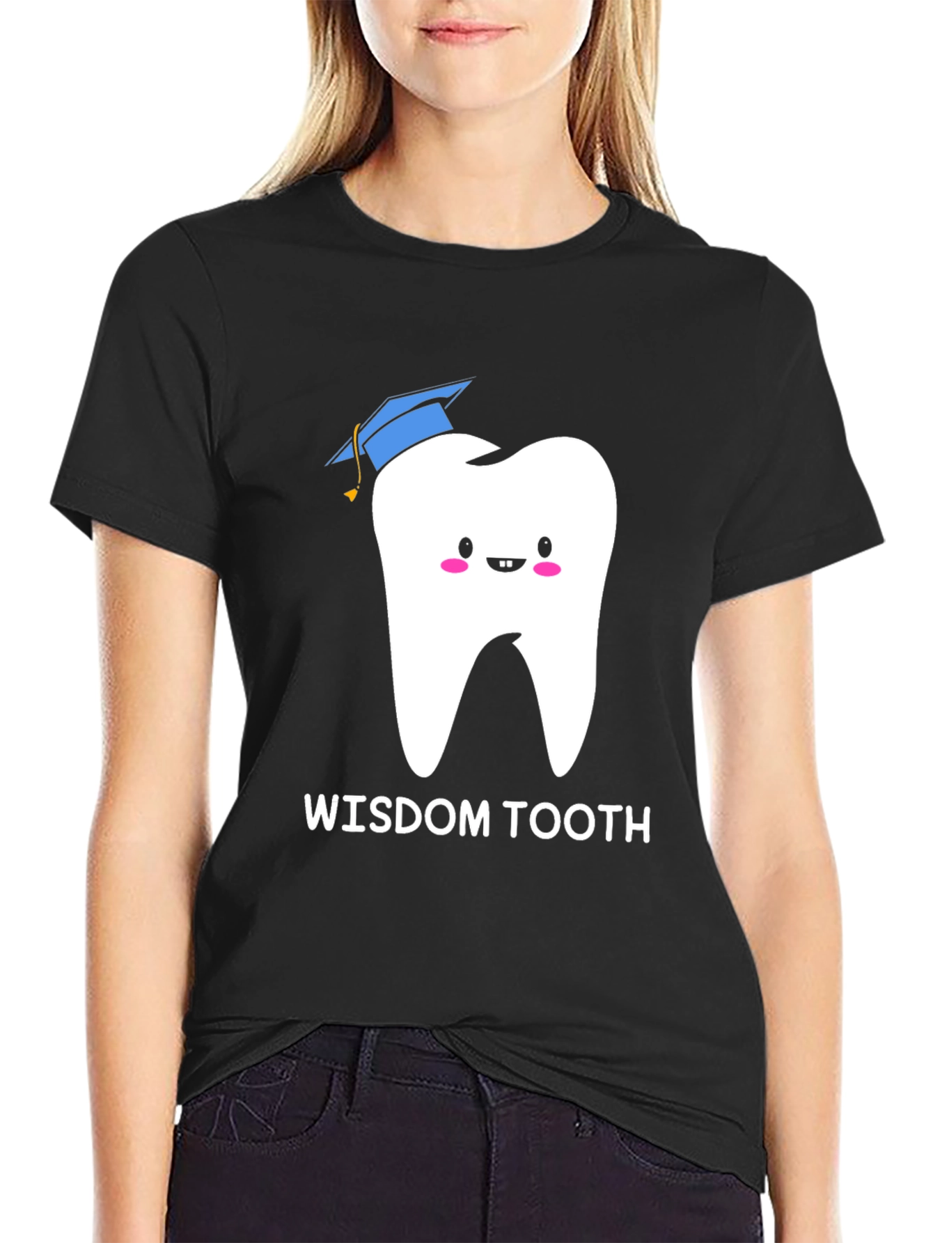 Wisdom Tooth Graduation T-Shirt Funny Dentist Tee