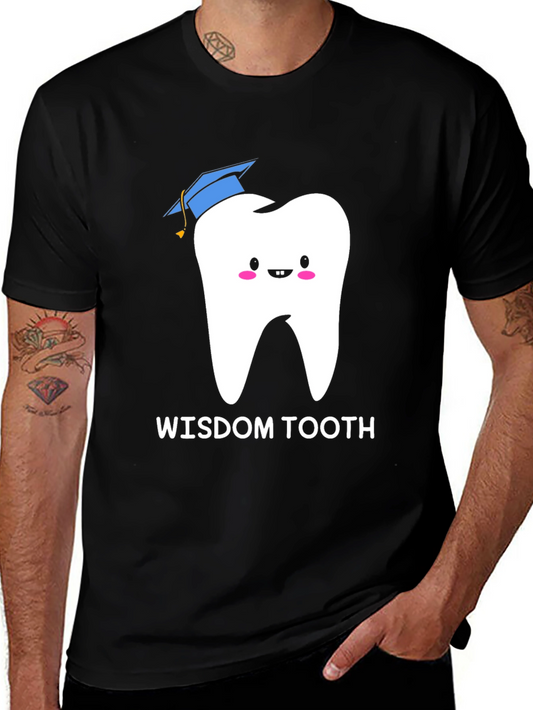 Wisdom Tooth Graduation T-Shirt Funny Dentist Tee