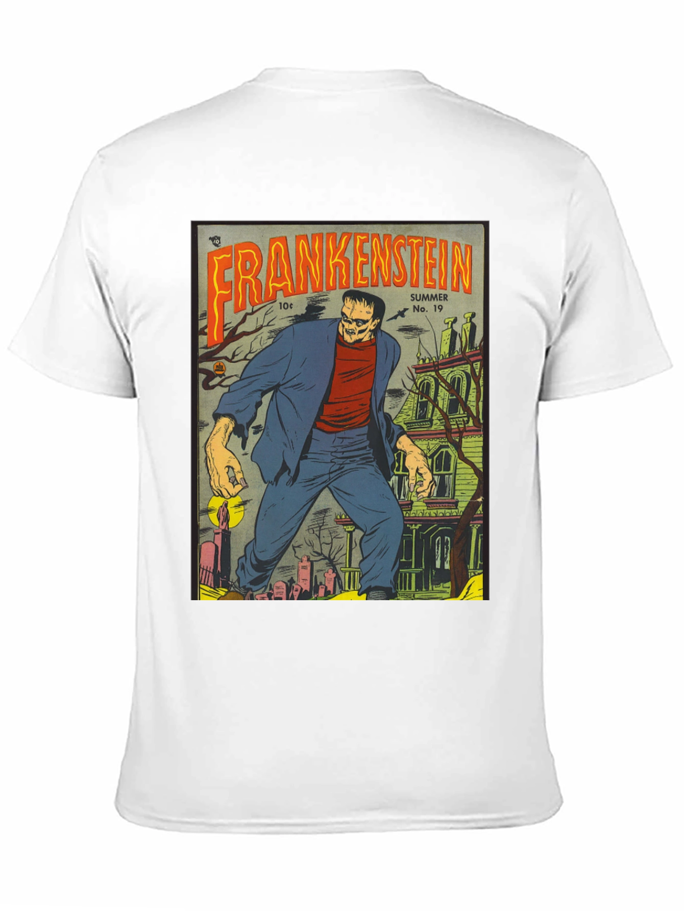 Frankenstein Comic T-Shirt