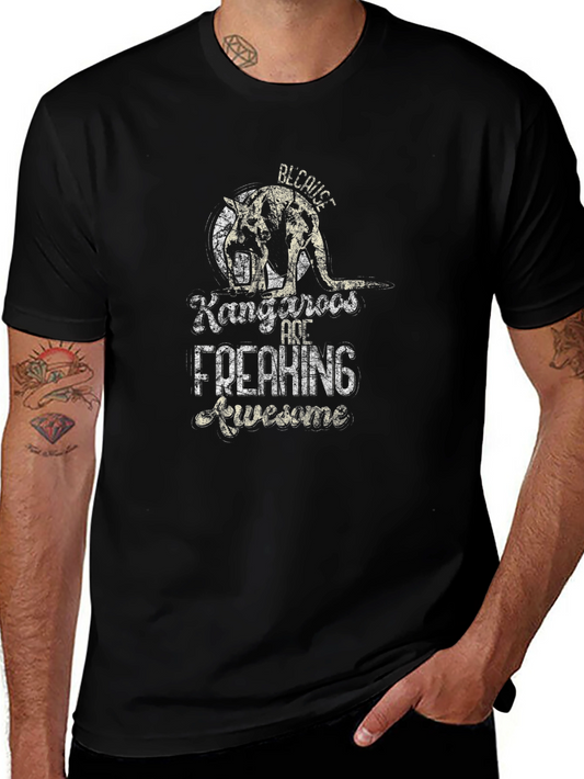 Kangaroo Graphic Tee - Freaking Awesome!