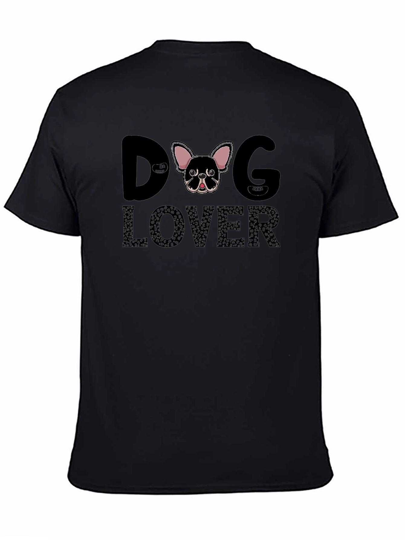 Dog Lover Graphic Tee - Black Unisex T-Shirt