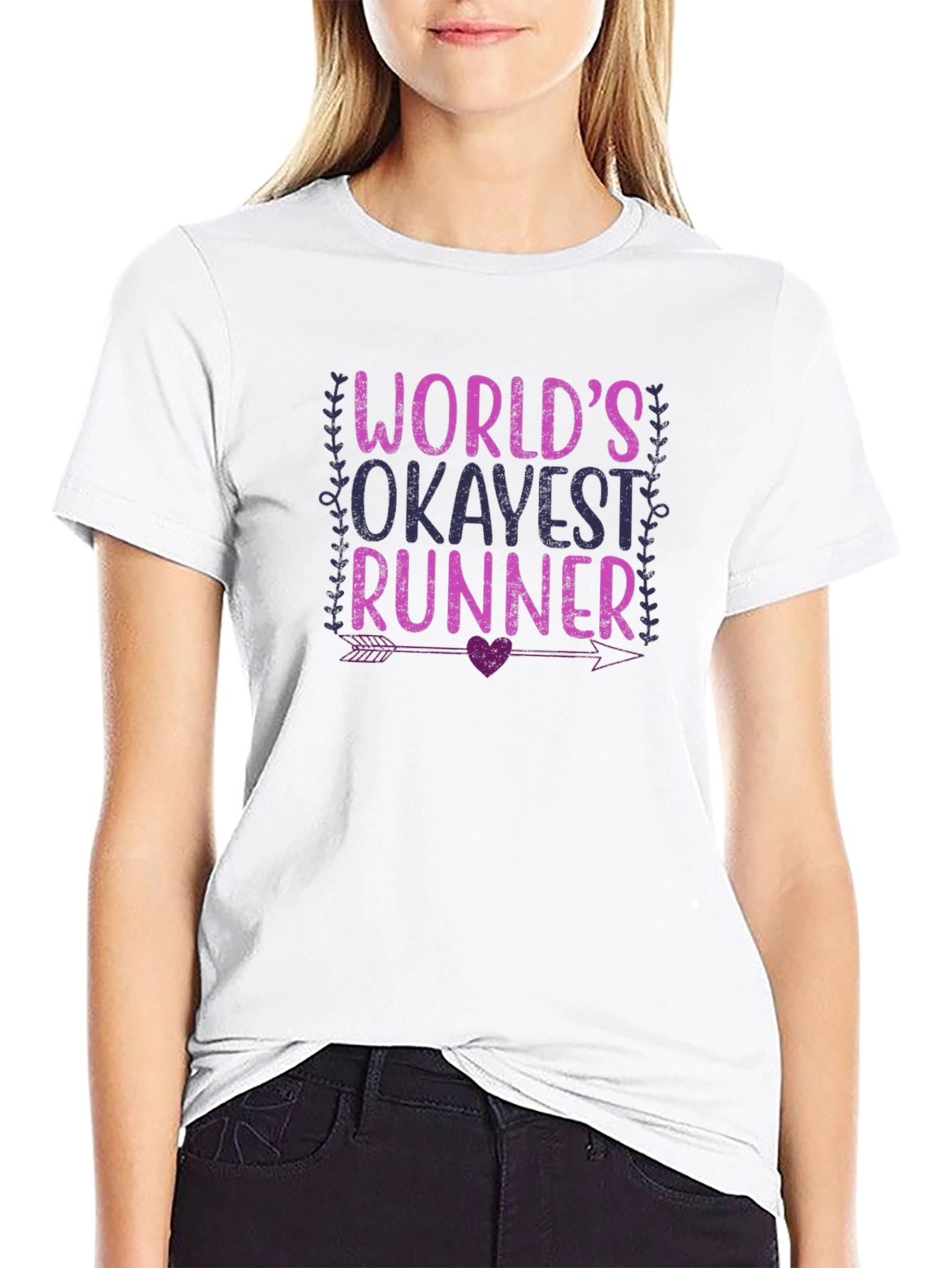 Worlds Okayest Runner Graphic Tee