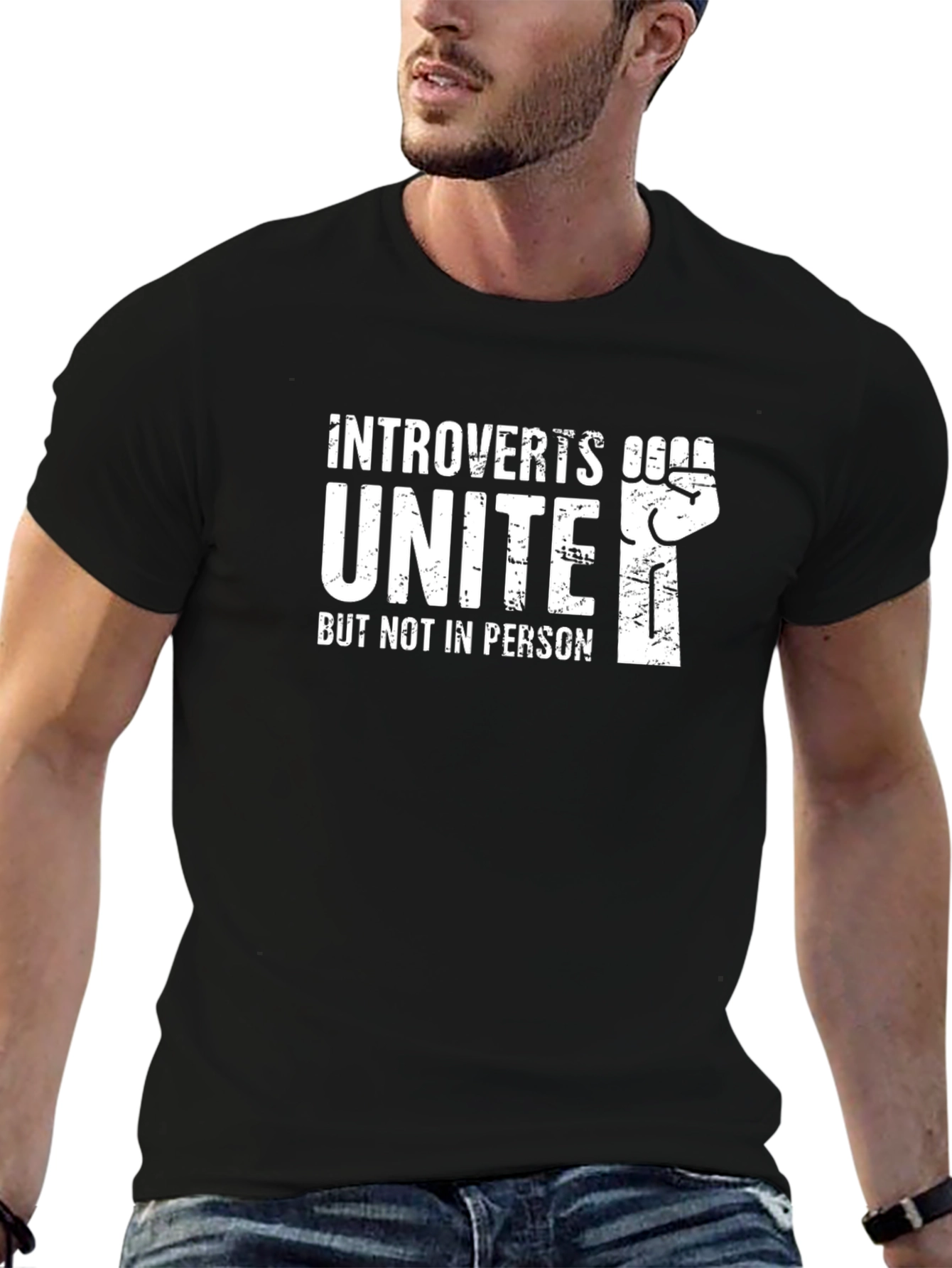 Introverts Unite T-Shirt - Funny Social Distancing Tee