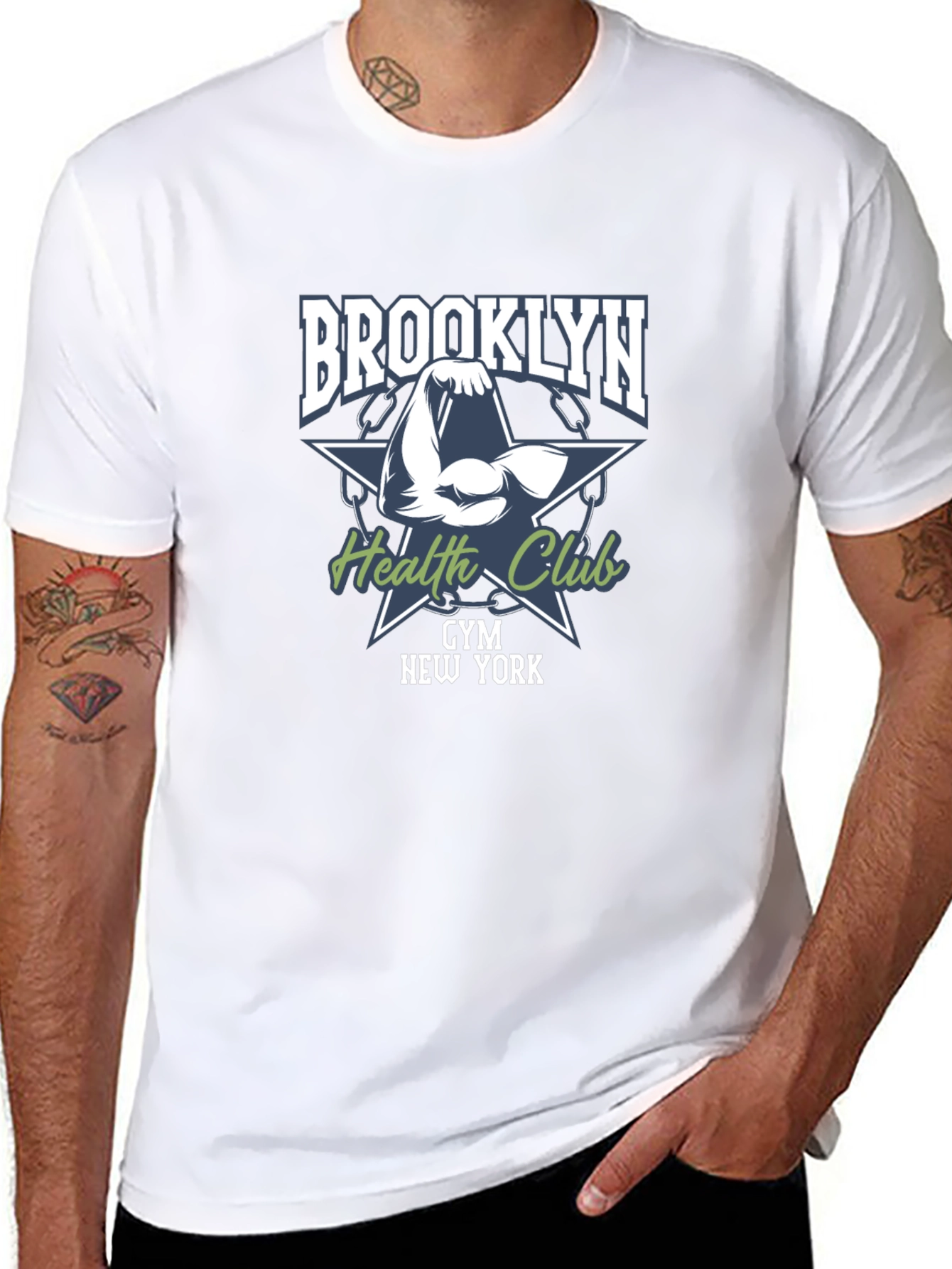 Brooklyn Health Club Gym T-Shirt - New York