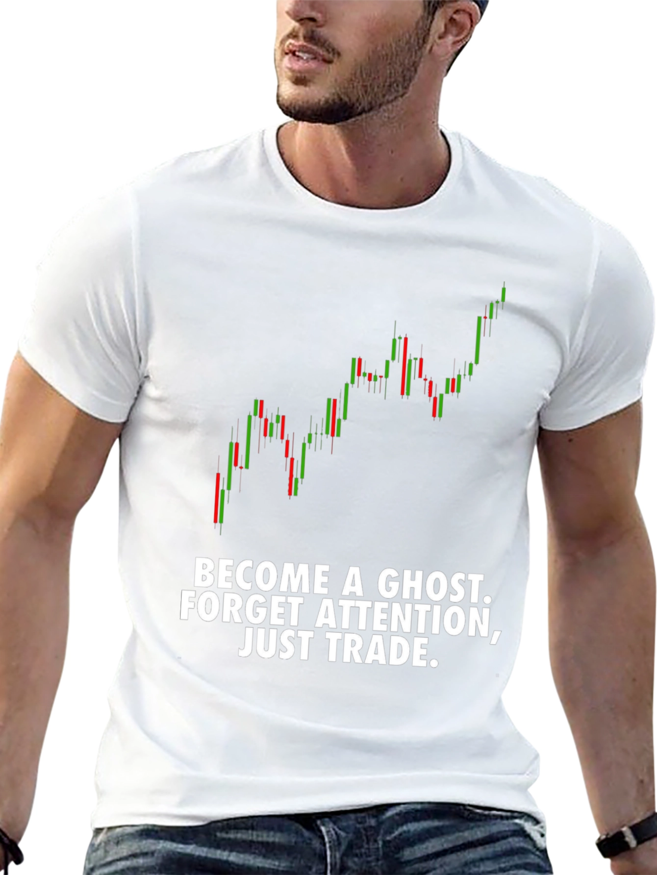 Traders T-Shirt - Become a Ghost Just Trade
