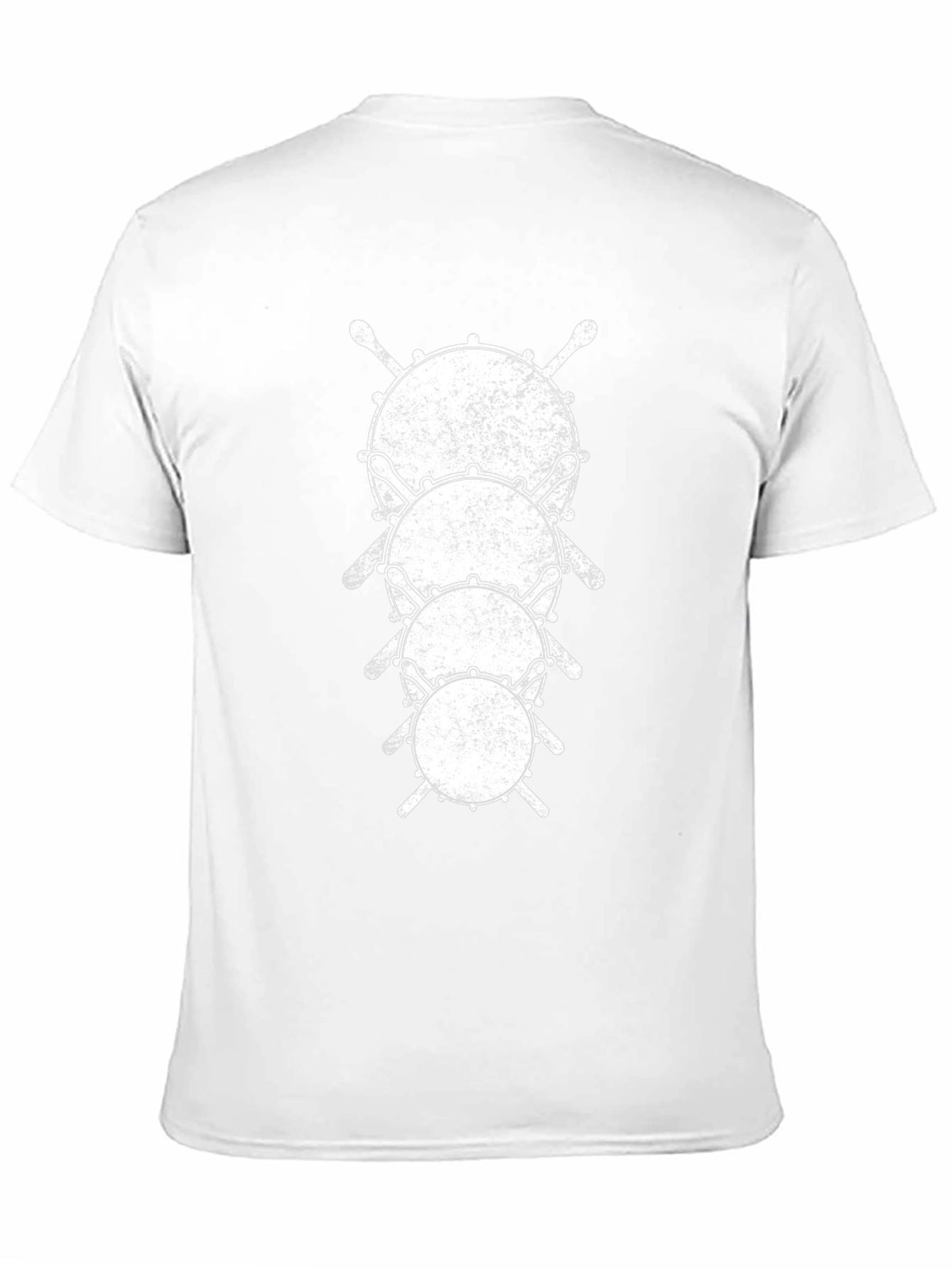 Drum Set Black T-Shirt