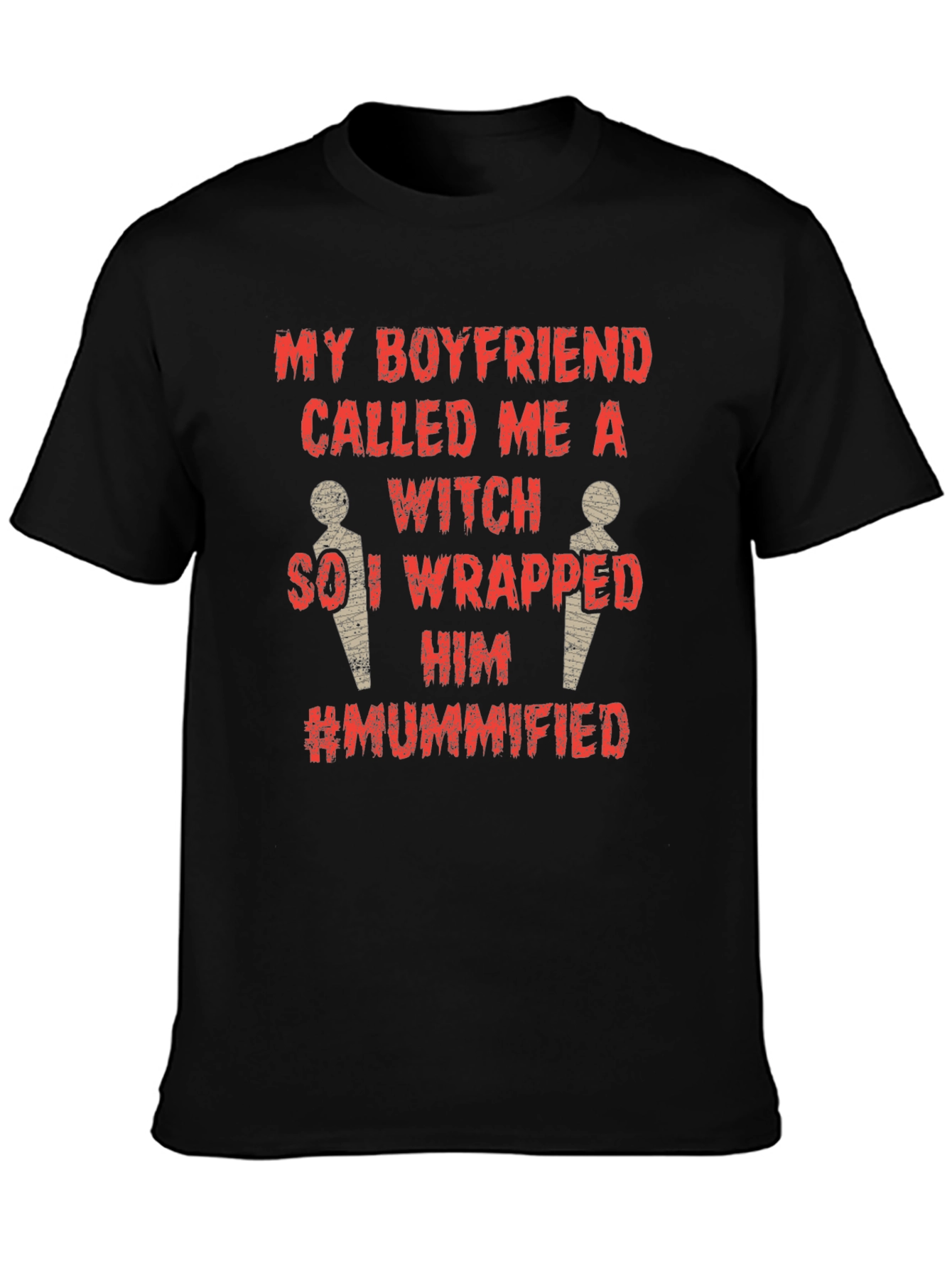 Boyfriend Witch Mummified Graphic Tee