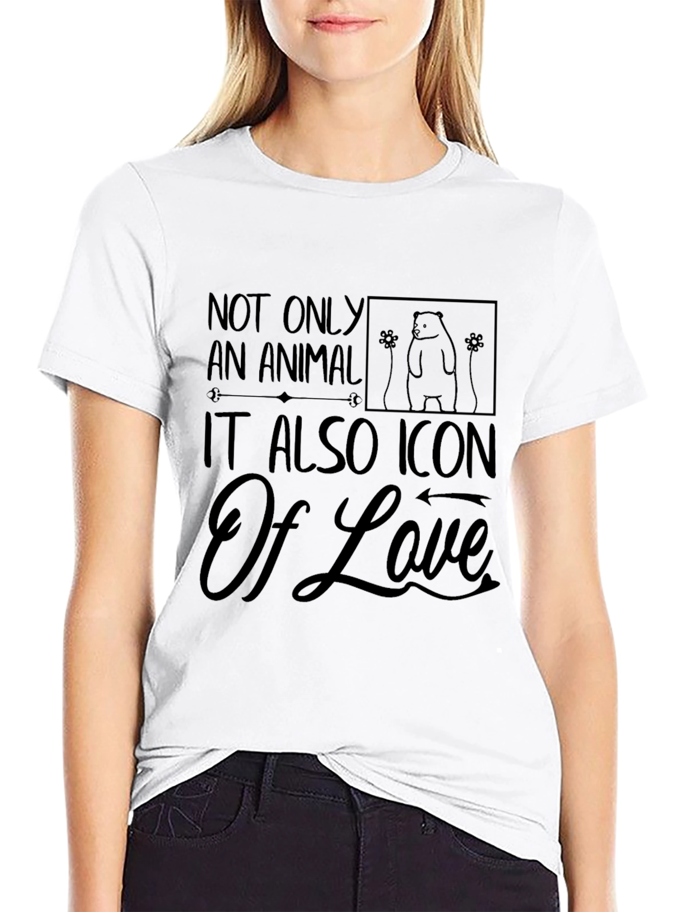 Animal Lover Graphic Tee - Icon of Love
