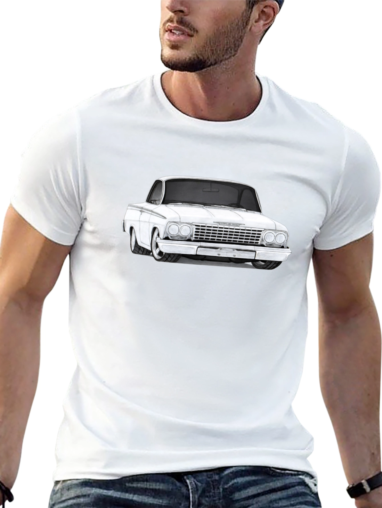 Classic Car Graphic T-Shirt