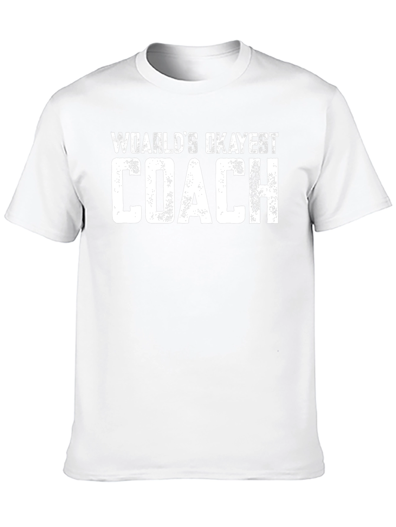 Worlds Okayest Coach Graphic T-Shirt