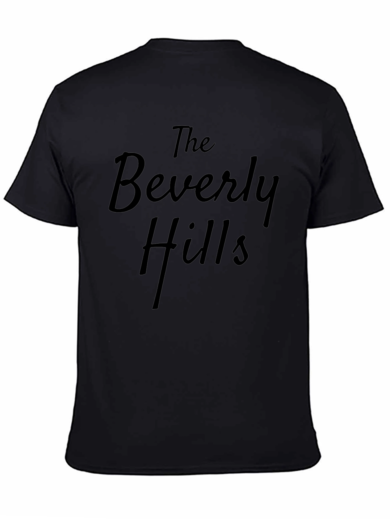 Beverly Hills Black Graphic T-Shirt