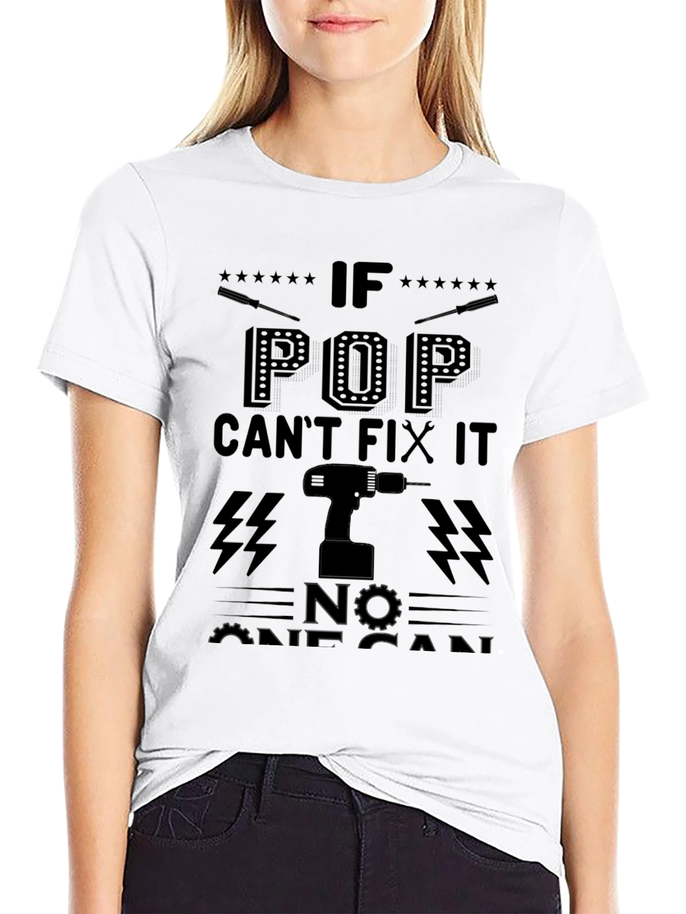 Pop Can Fix It T-Shirt - Dad Gift