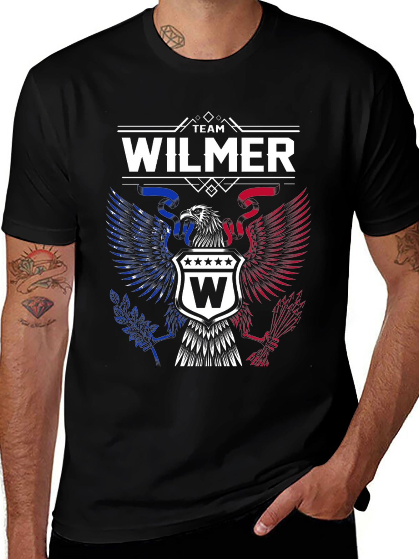 Team Wilmer Eagle Graphic T-Shirt
