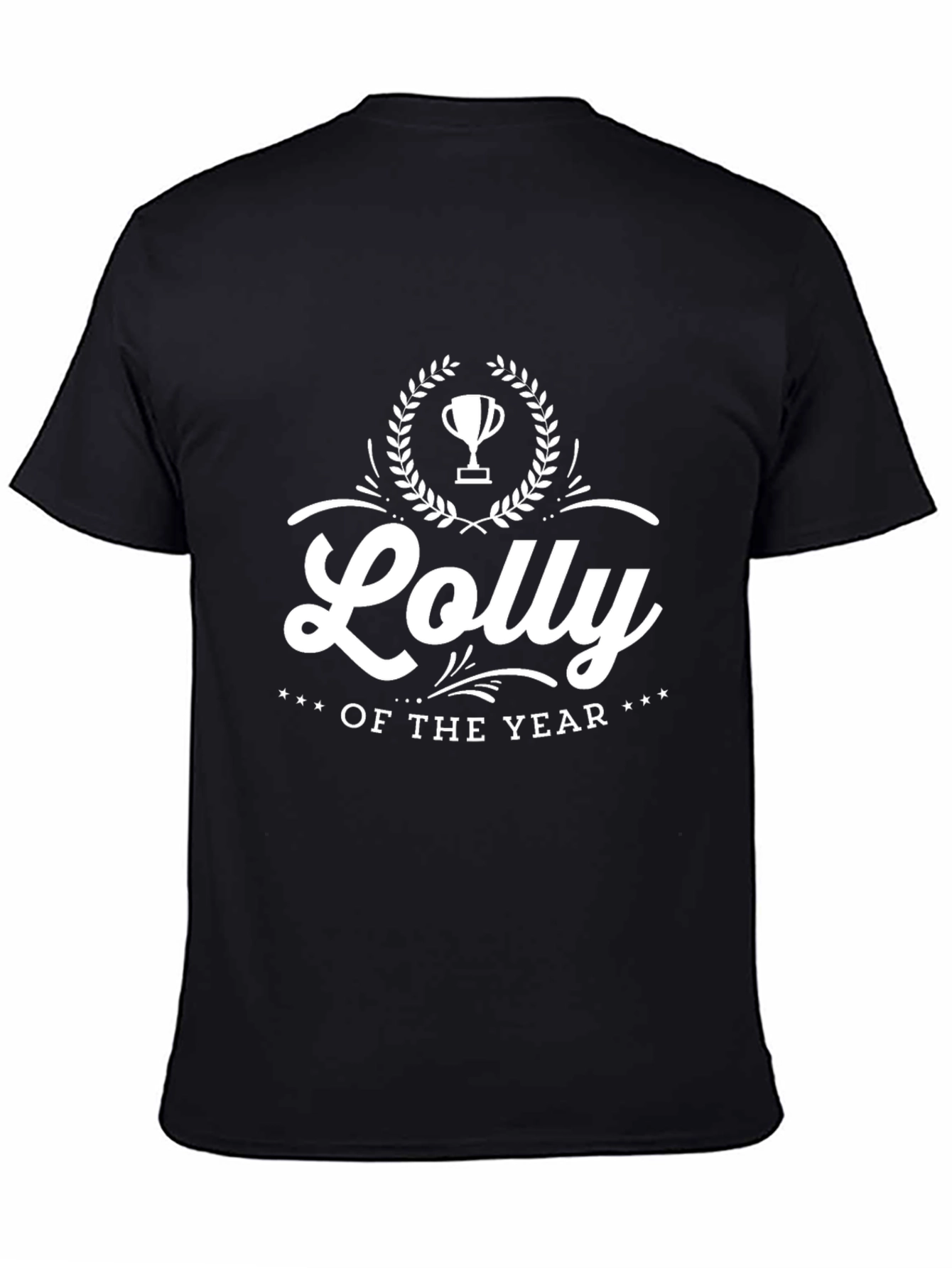 Lolly of the Year T-Shirt - Black Graphic Tee
