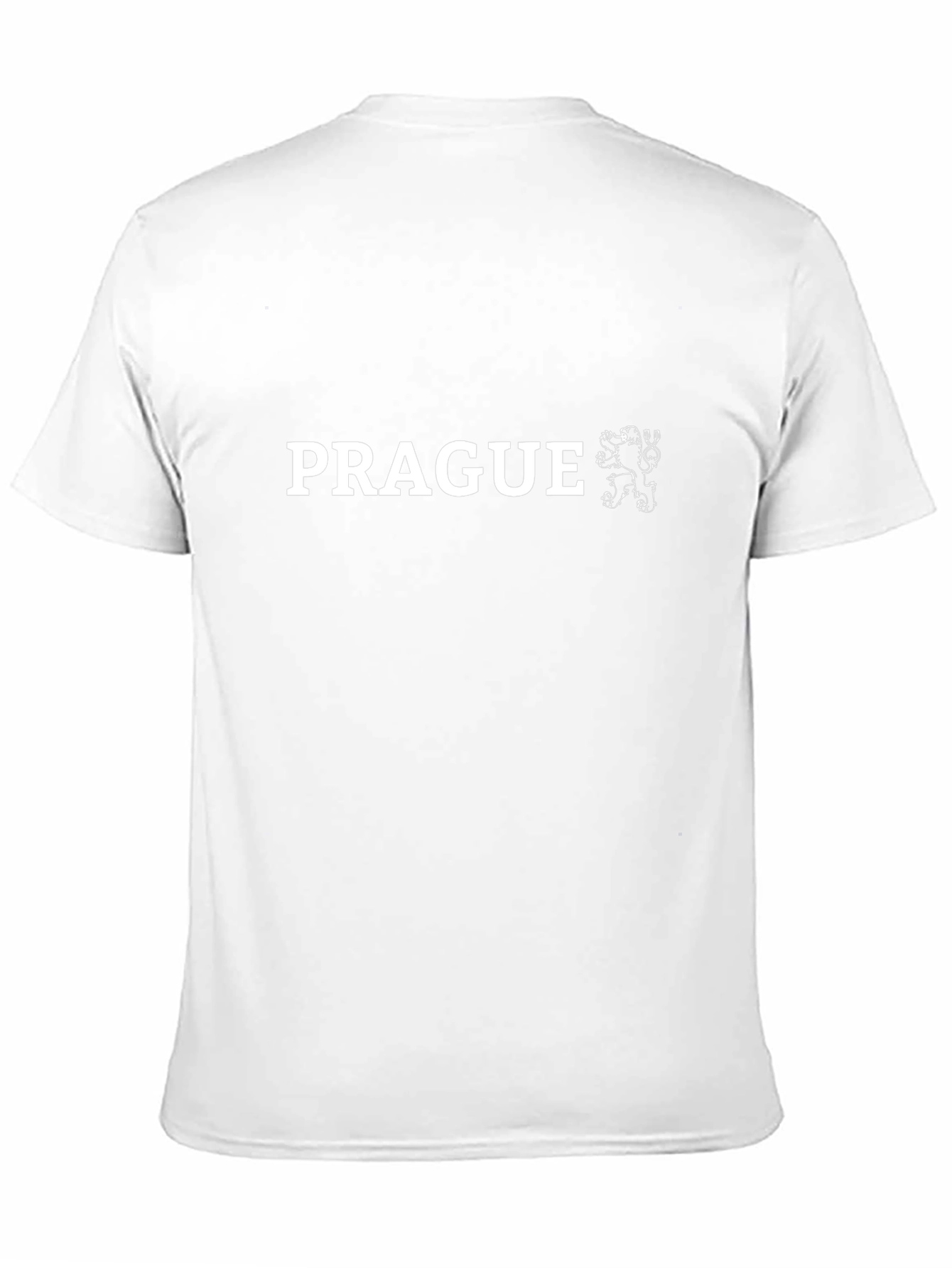 Prague Czech Republic Lion Crest Graphic Tee