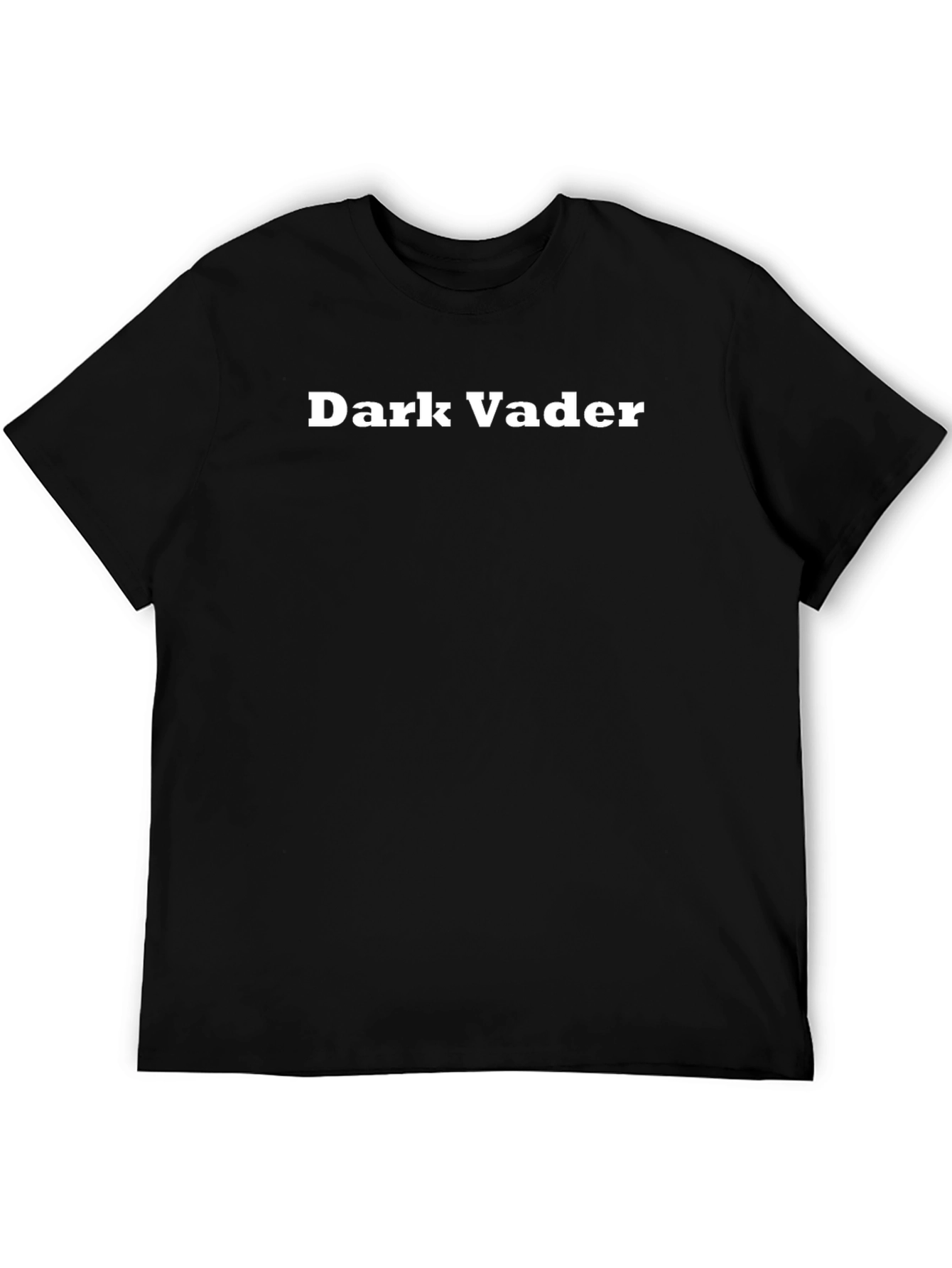 Dark Vader Black Cotton T-Shirt