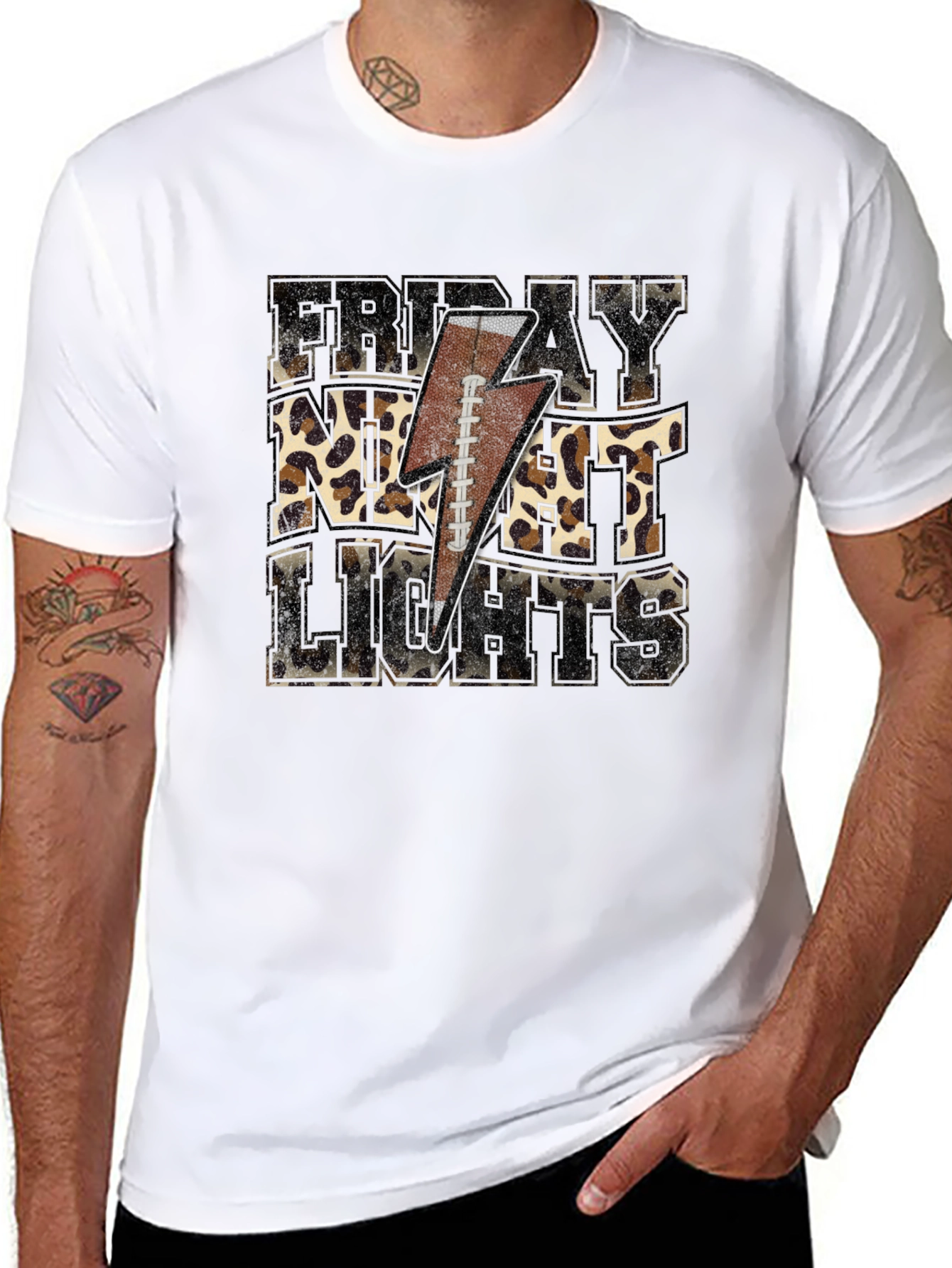 Friday Night Lights Football Graphic Tee