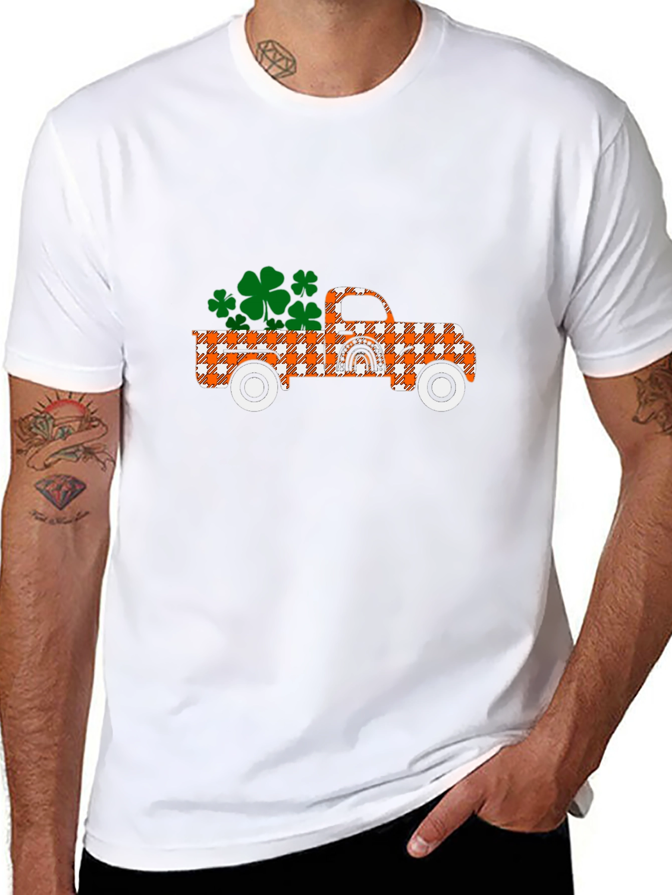 St. Patricks Day Truck Graphic Tee