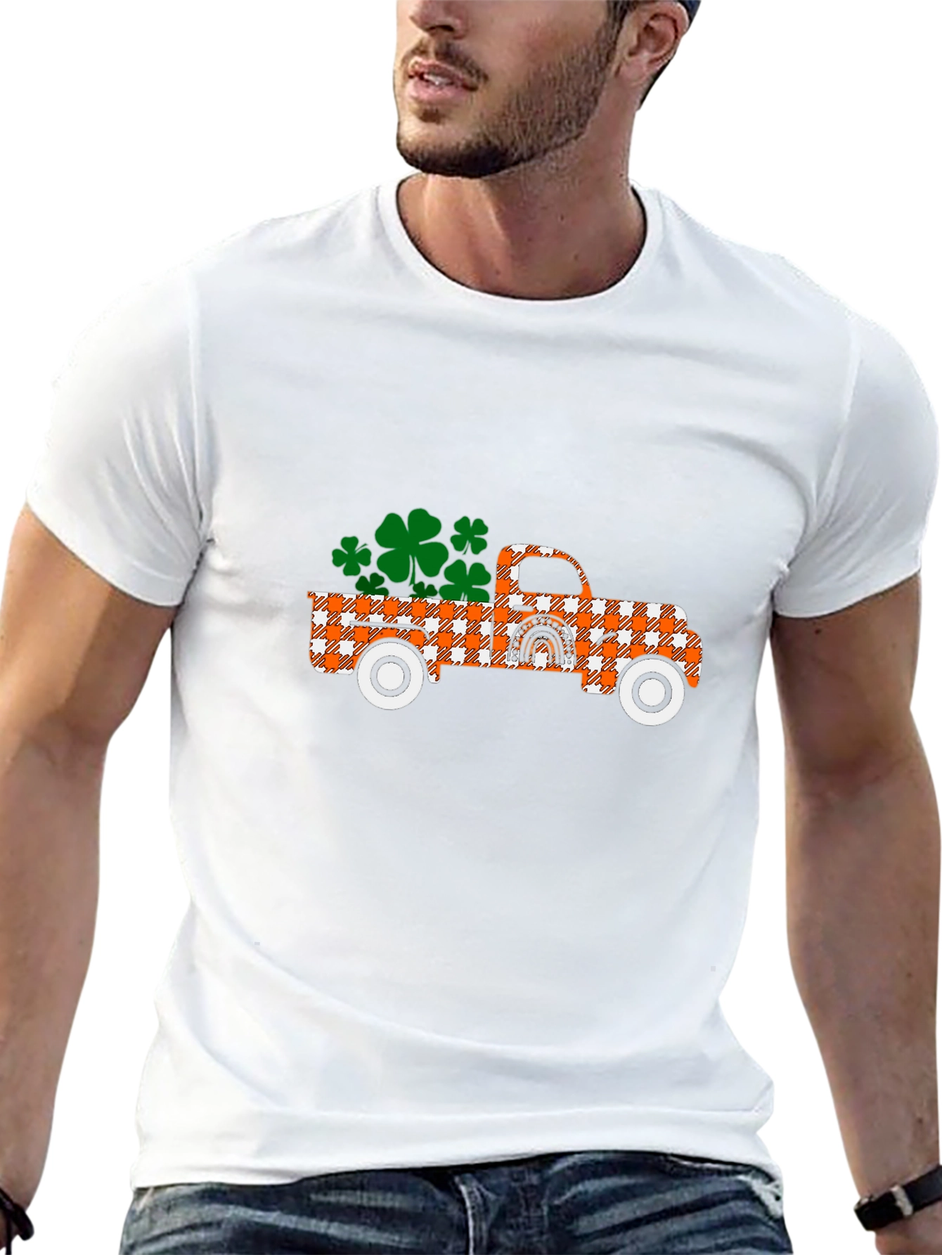 St. Patricks Day Truck Graphic Tee