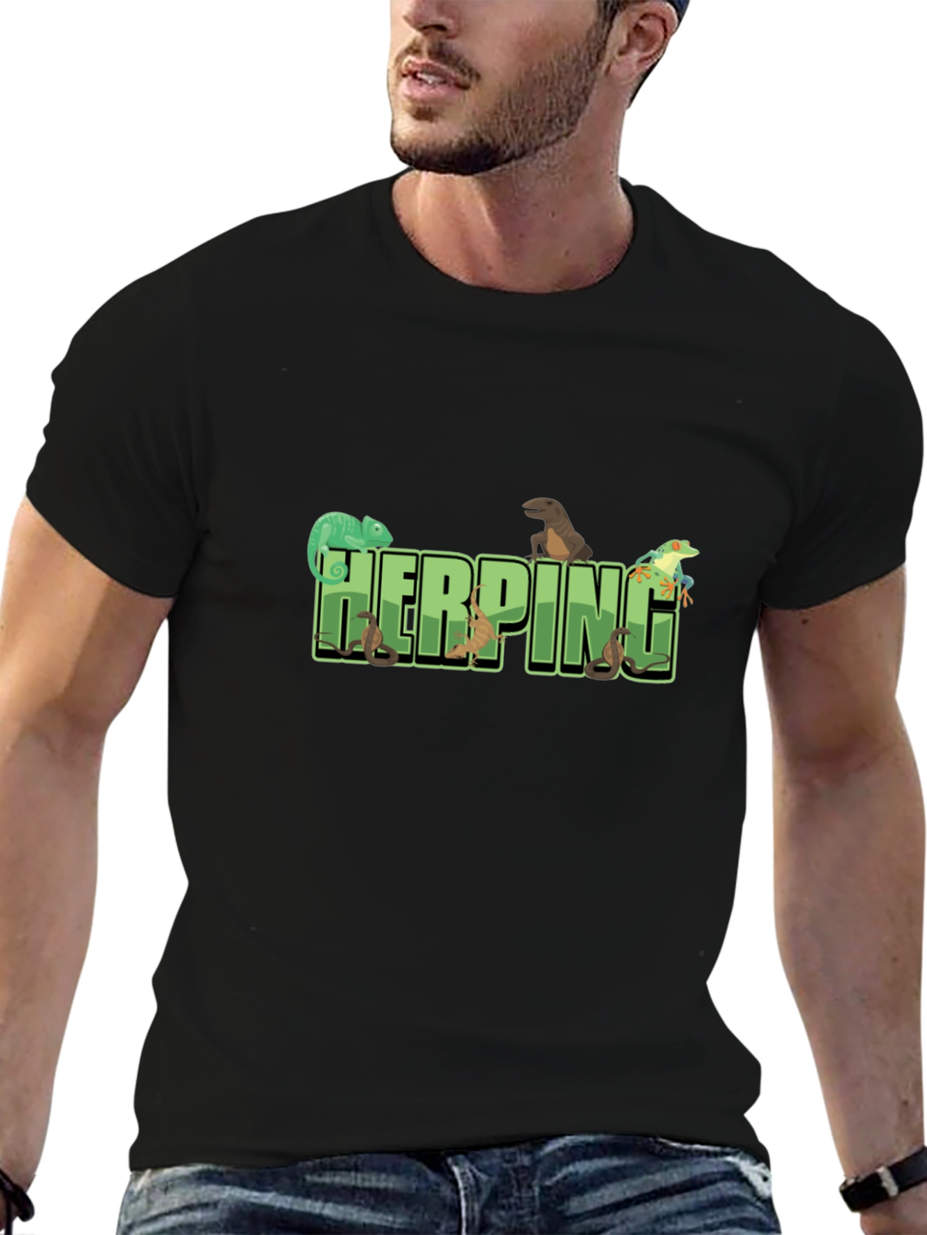 Herping T-Shirt - Reptile Lover Tee