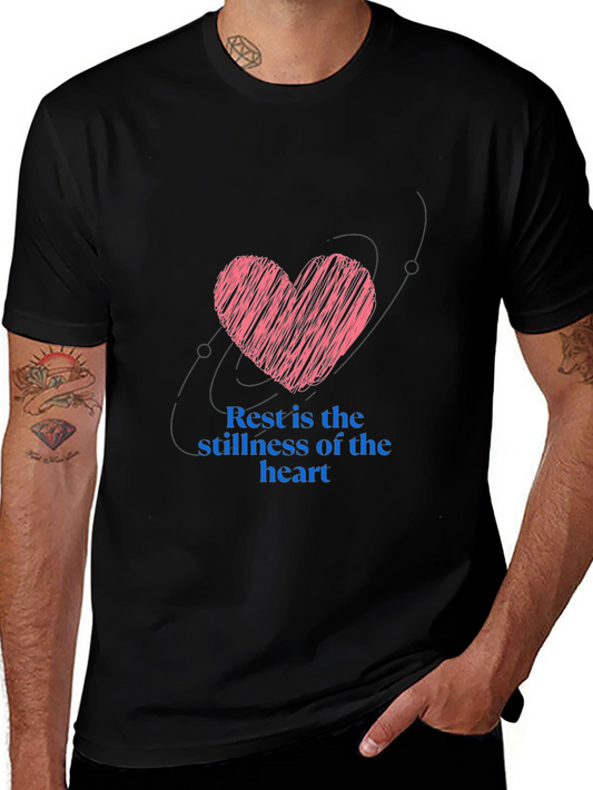 Heart Stillness Graphic T-Shirt