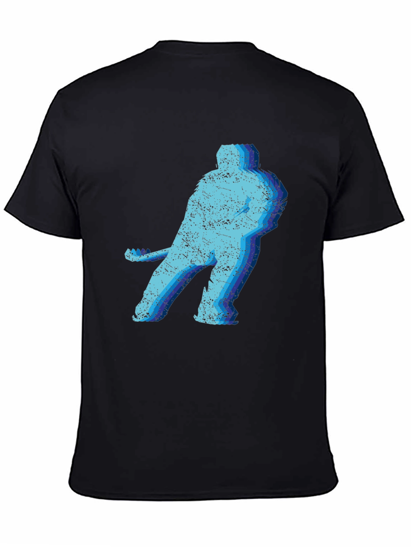 Retro Hockey Player Graphic Tee