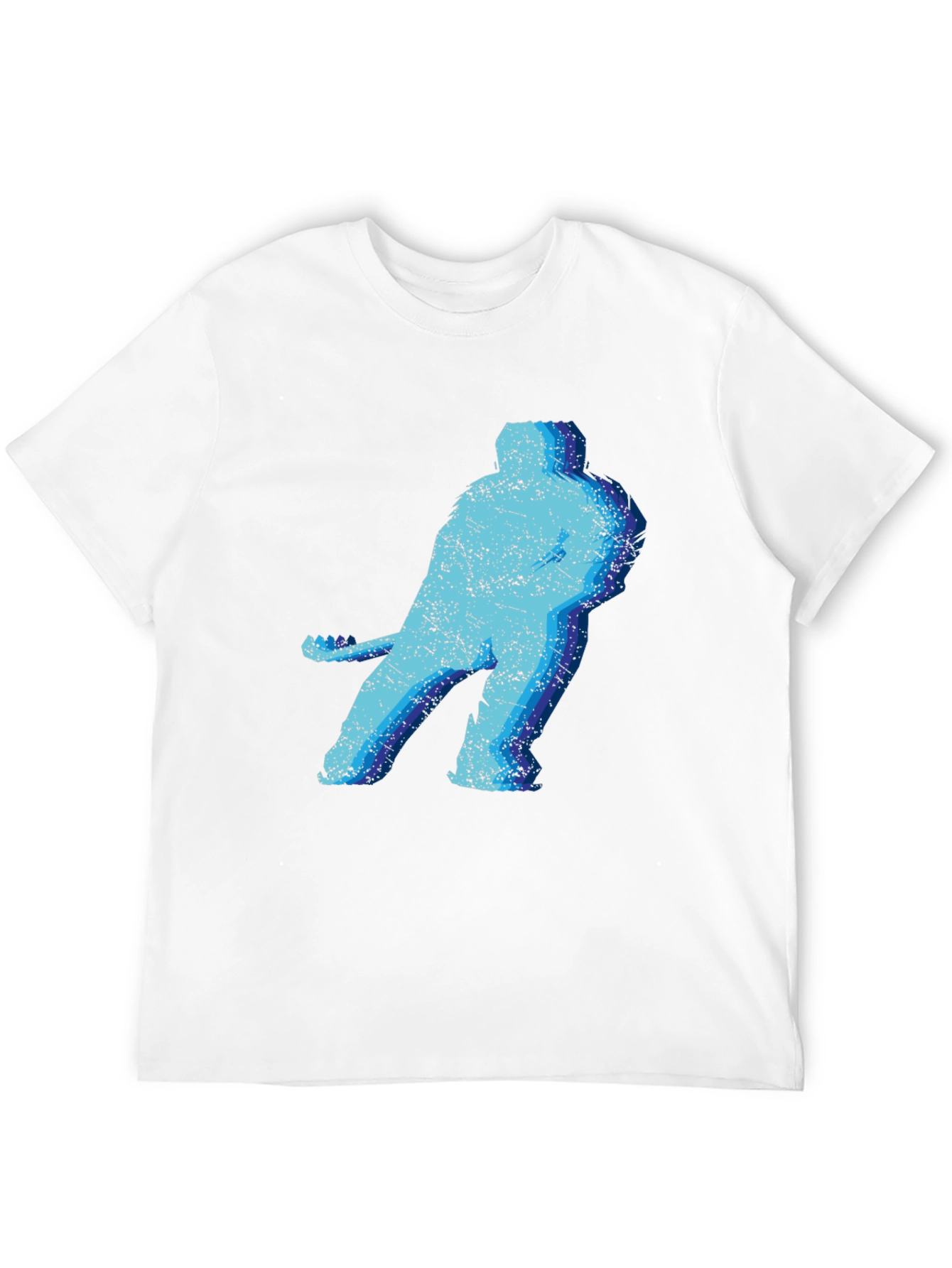 Retro Hockey Player Graphic Tee
