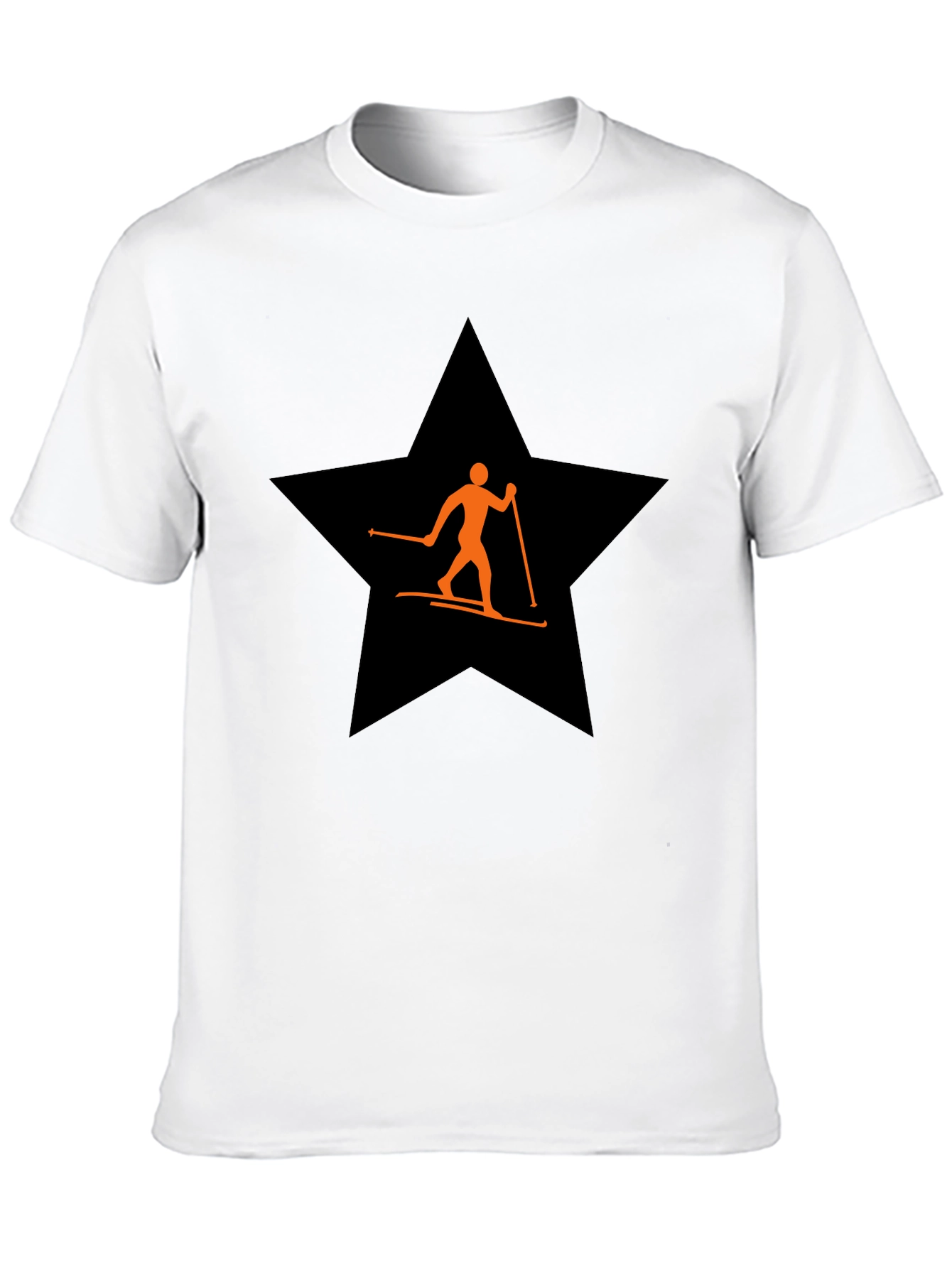 Ski Star T-Shirt - Cool Graphic Tee