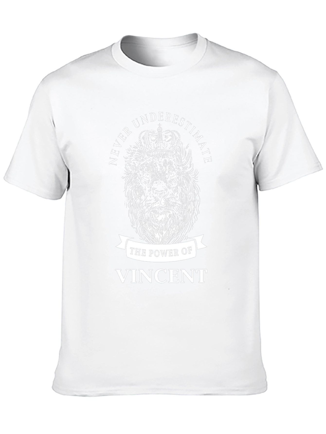 Never Underestimate Vincent Lion Graphic Tee